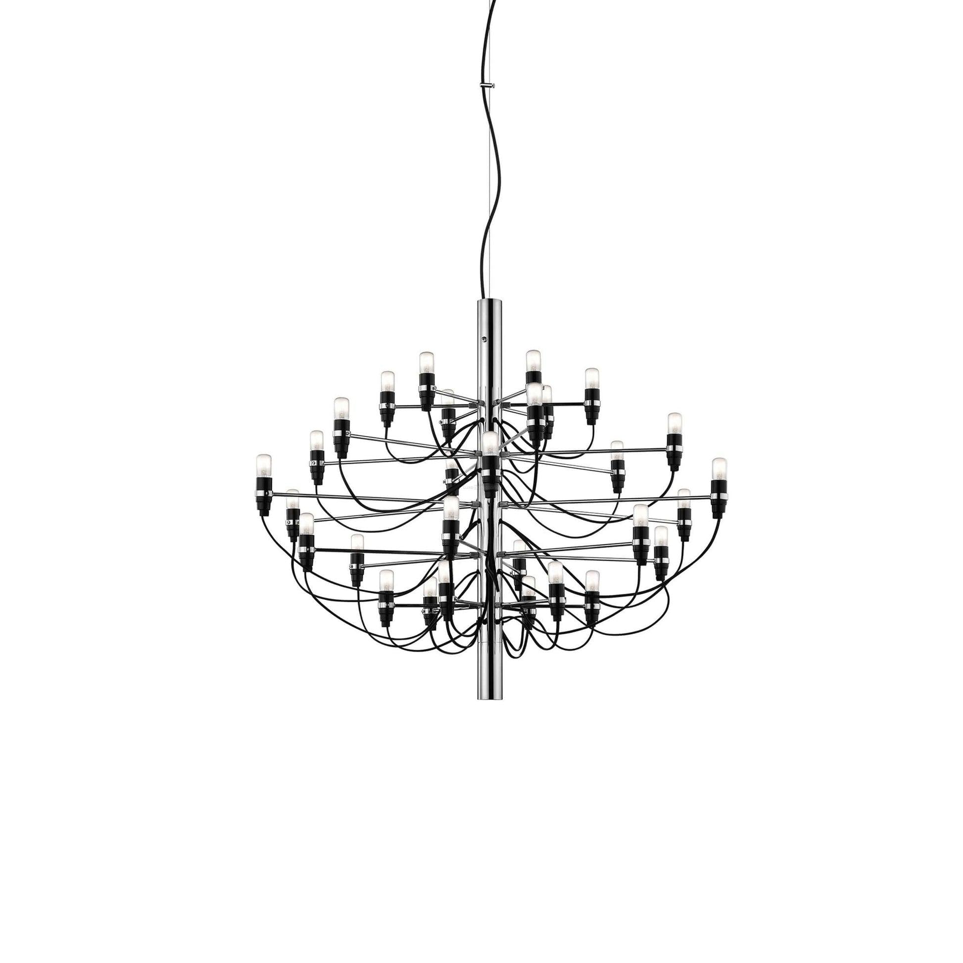 2097 Mid-Century Retro Candle Chandelier with 18/30/50/75 heads - Candle-1-Luxehomezone