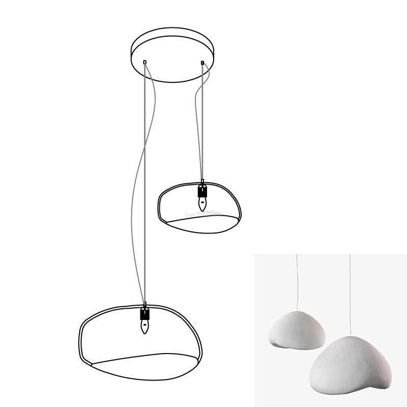 Khmara Chandelier with Rough Combination Type A - Luxehomezone