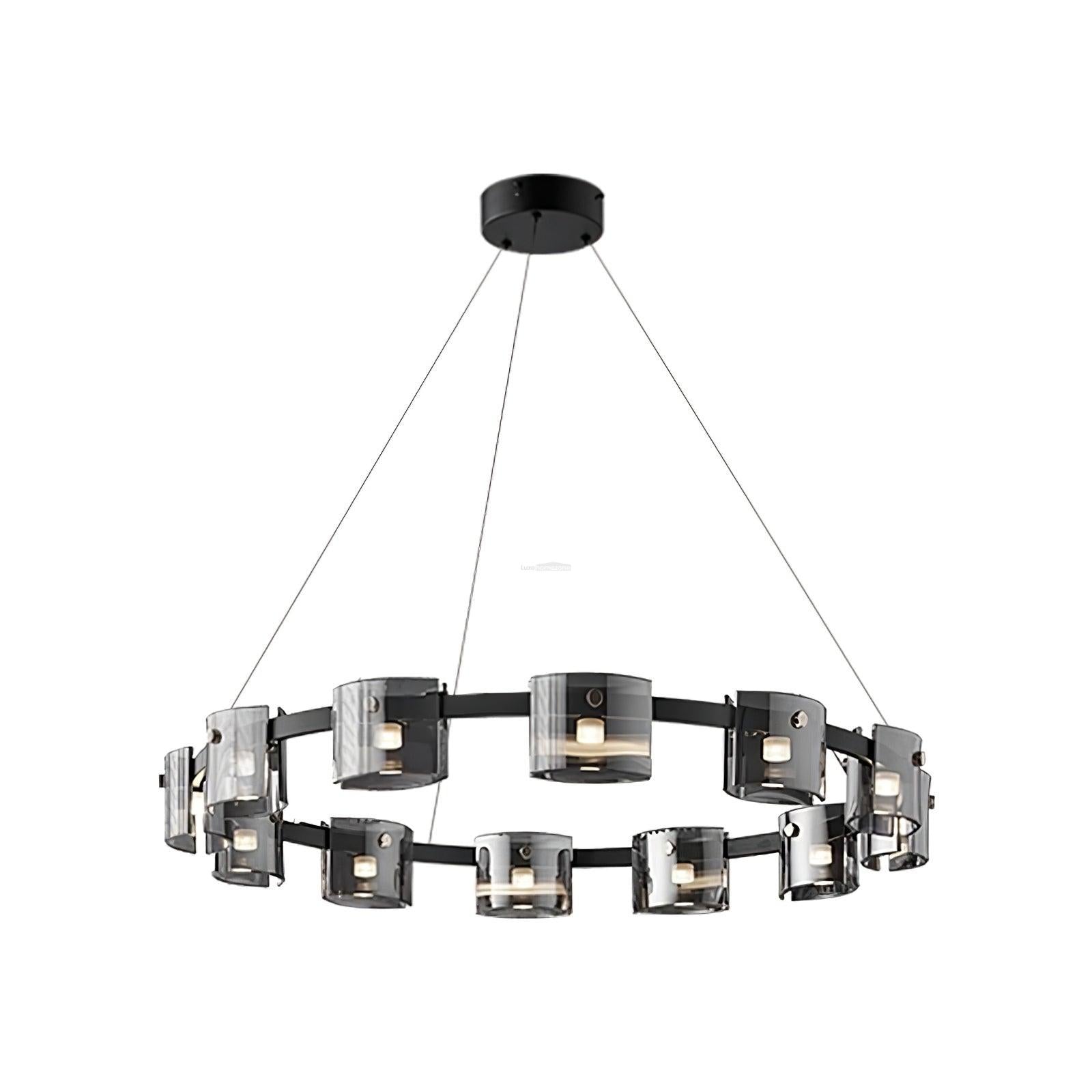 Corlota Chandelier  ∅ 23.6″~39.3'' - Cylinder-1-Luxehomezone