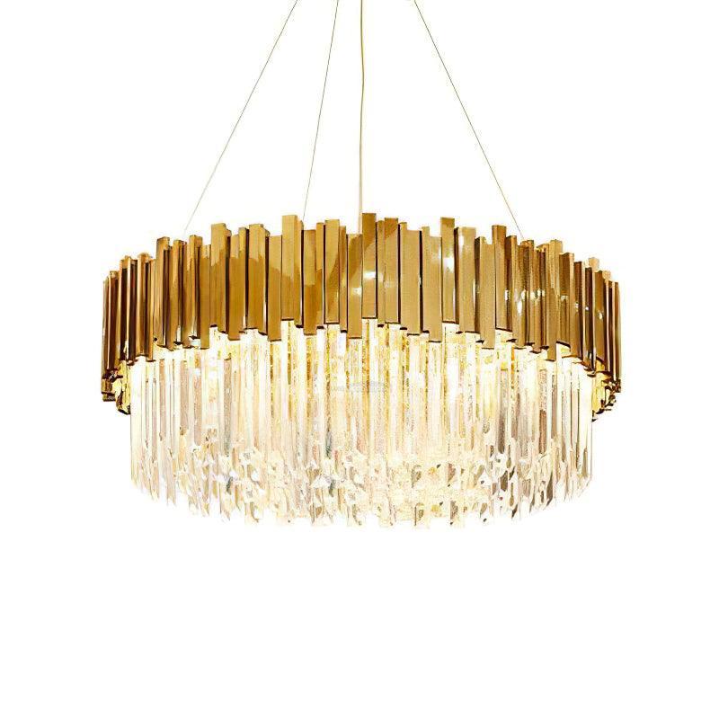Empire Chandelier ∅ 11.8″ - Crystals-1-Luxehomezone