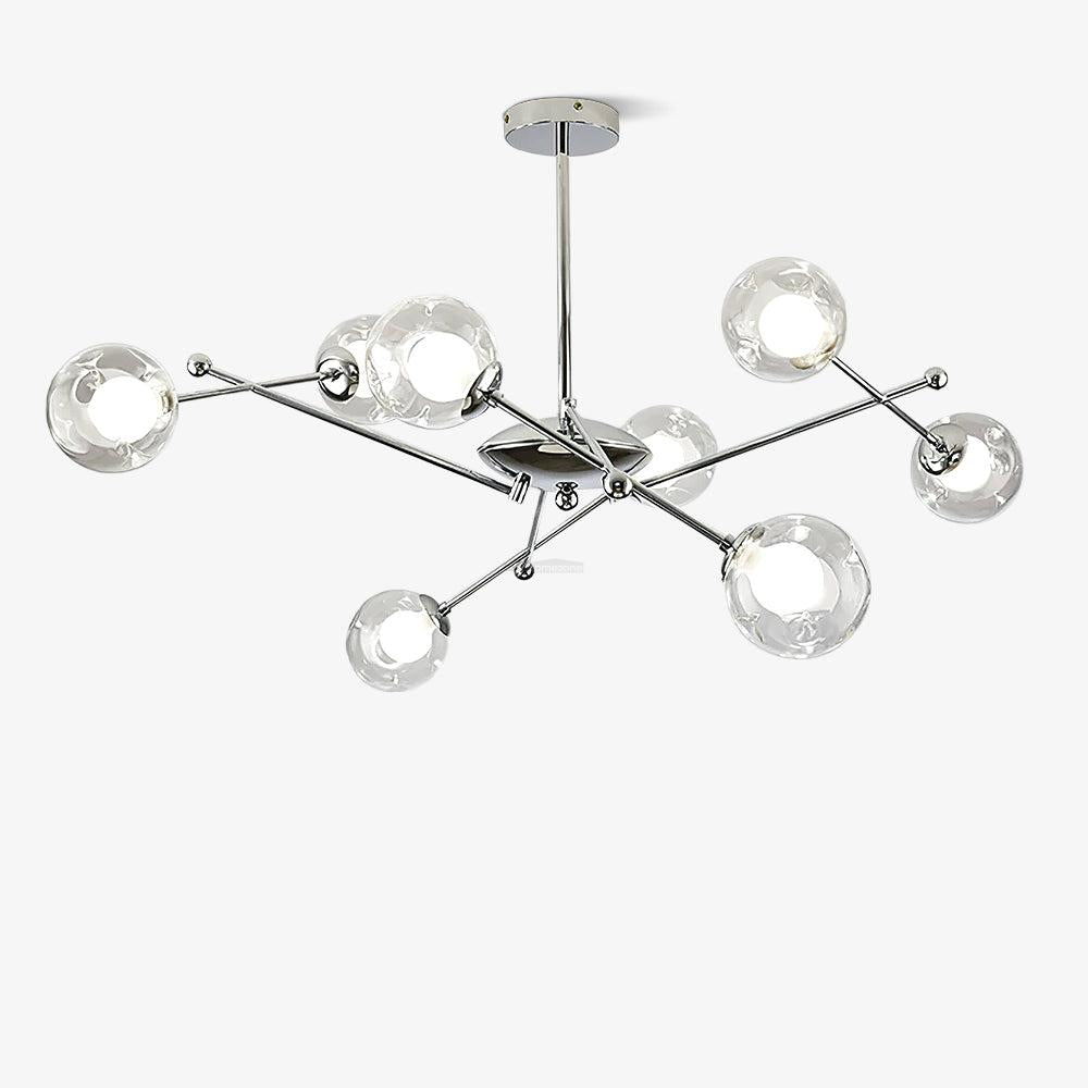 Westlife Sputnik Chandelier with 6/8/10 heads - Luxehomezone