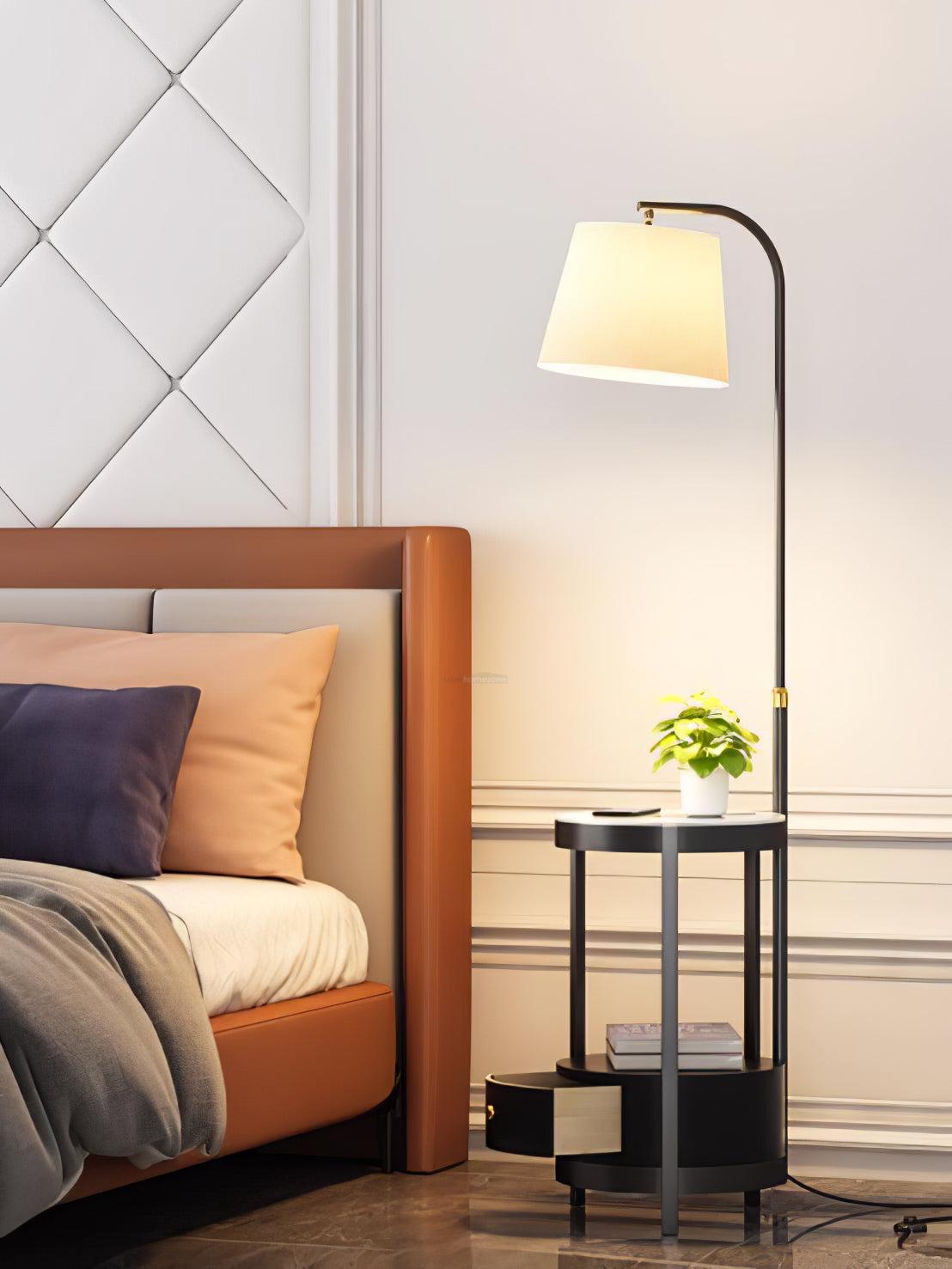Lilah Floor Lamp ∅ 13.8″ - Luxehomezone