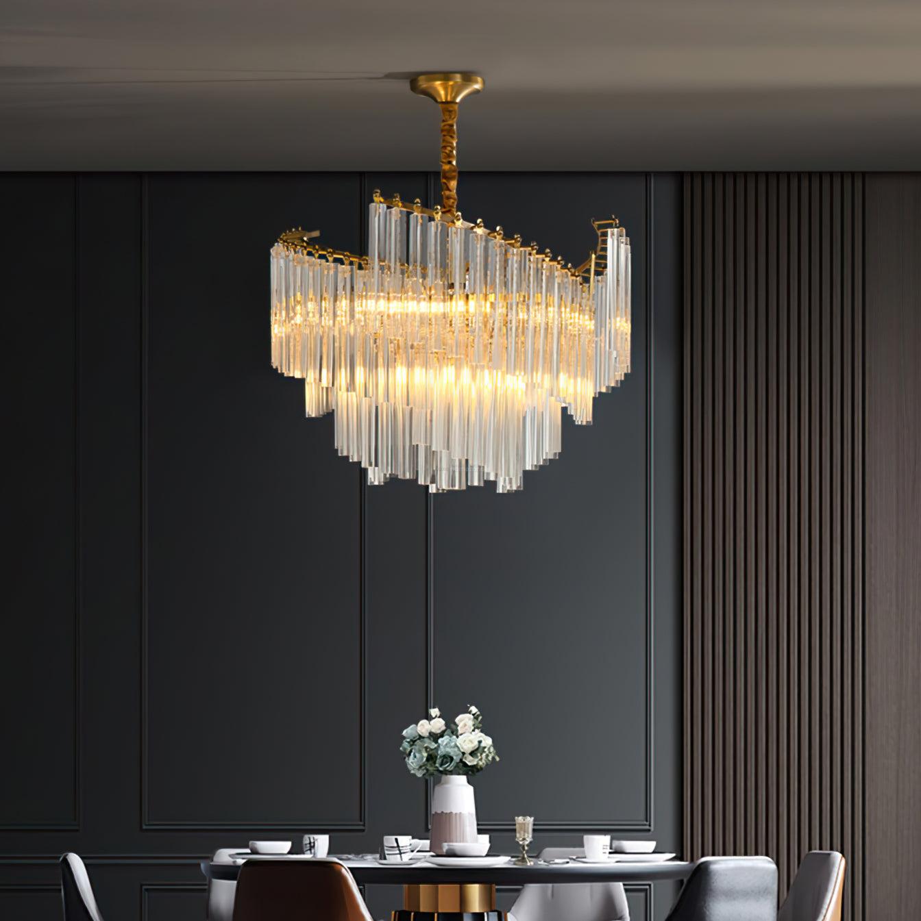 Brinicle Crystal Chandelier - Crystals-1-Luxehomezone