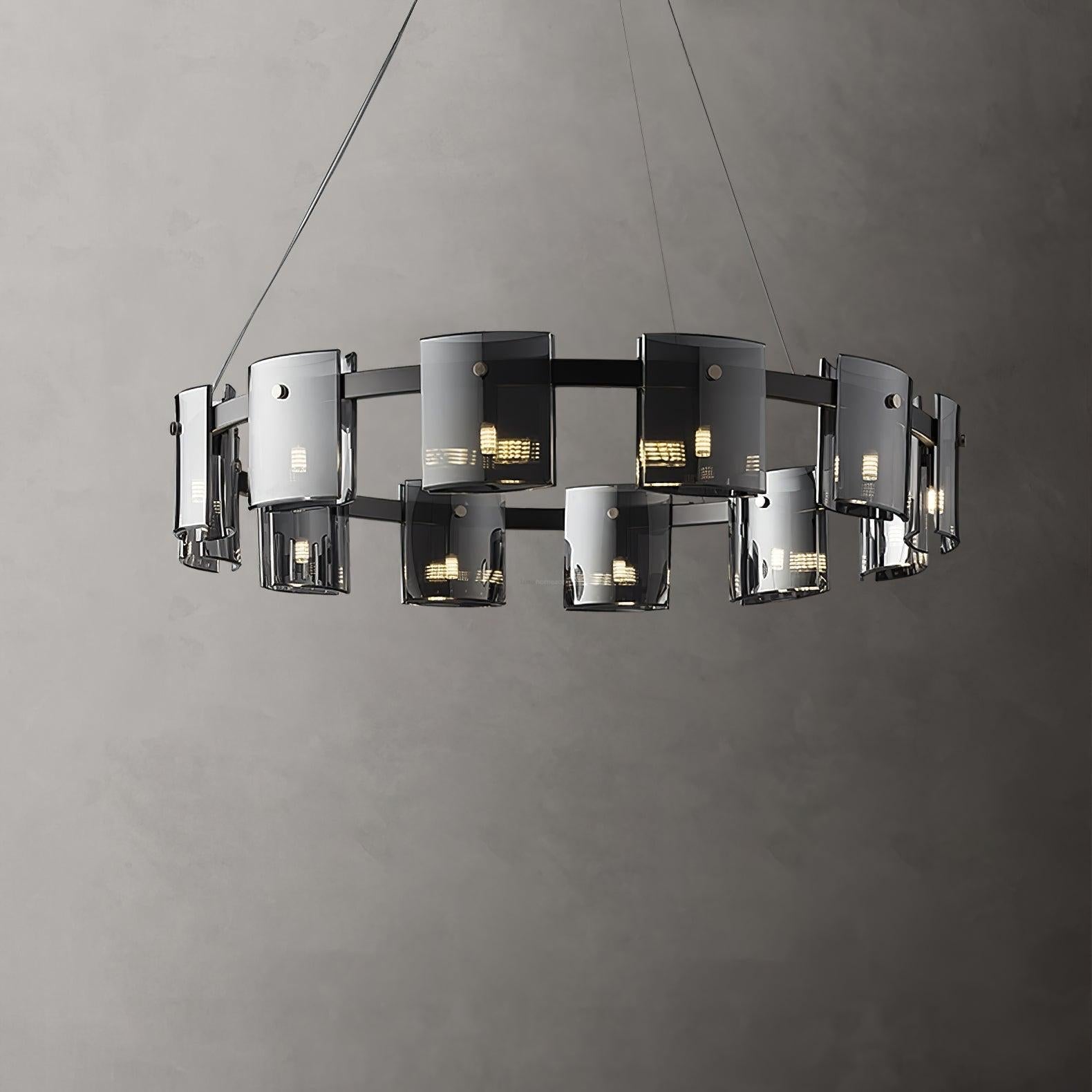 Corlota Chandelier  ∅ 23.6″~39.3'' - Cylinder-1-Luxehomezone