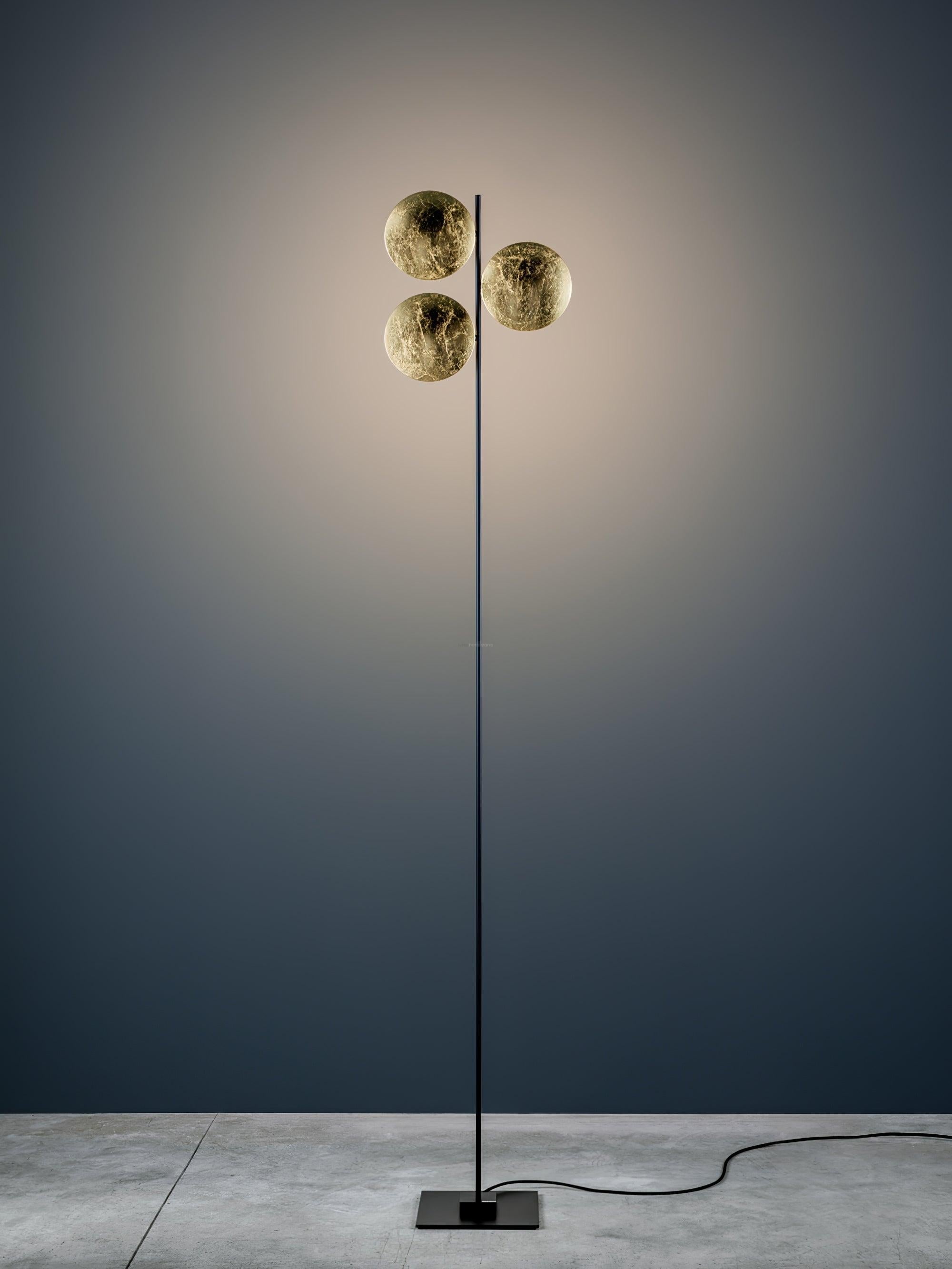 Lederam Floor Lamp with 1/2/3 heads - Mini-1-Luxehomezone