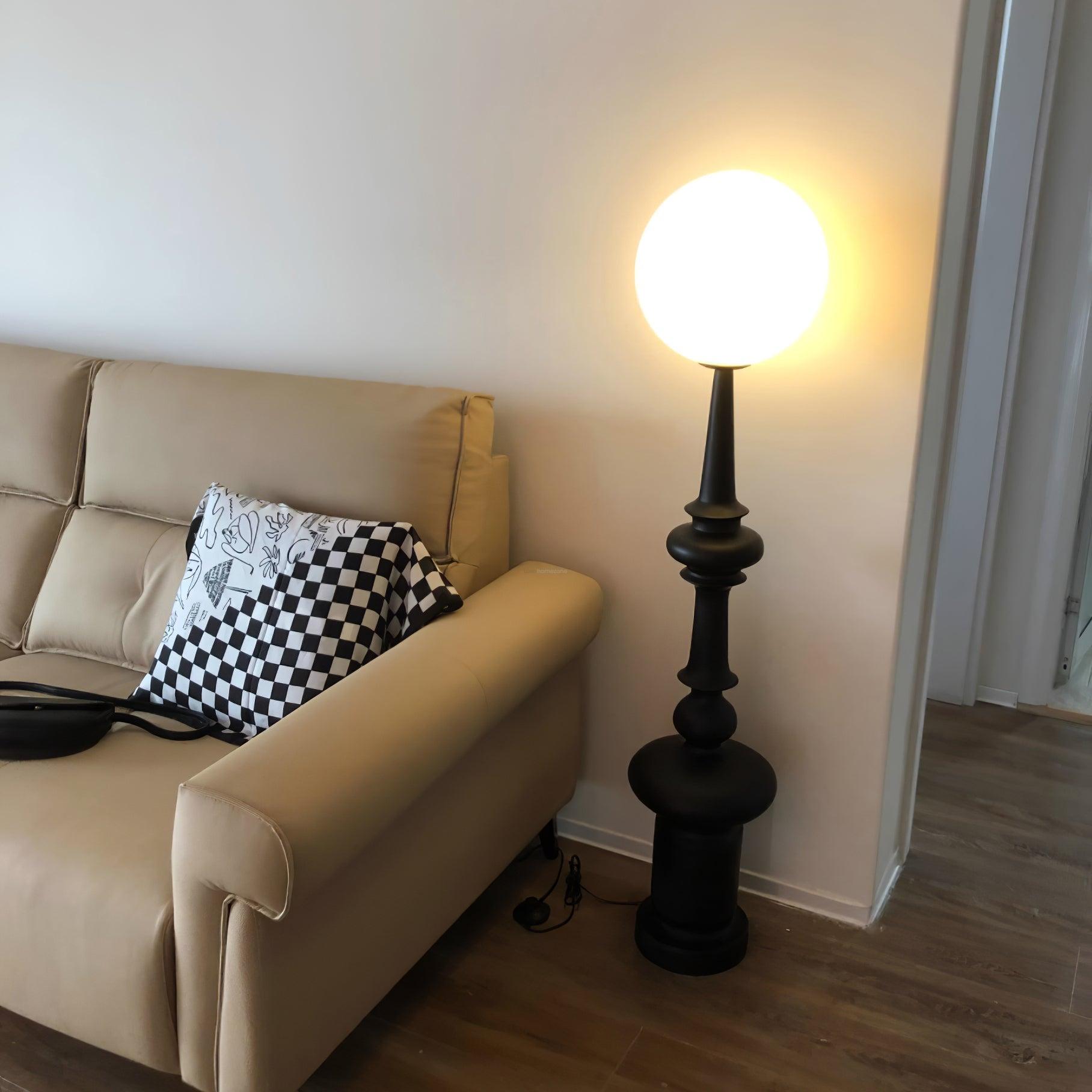 Constance Floor Lamp  ∅ 11.8″ - Lava-1-Luxehomezone