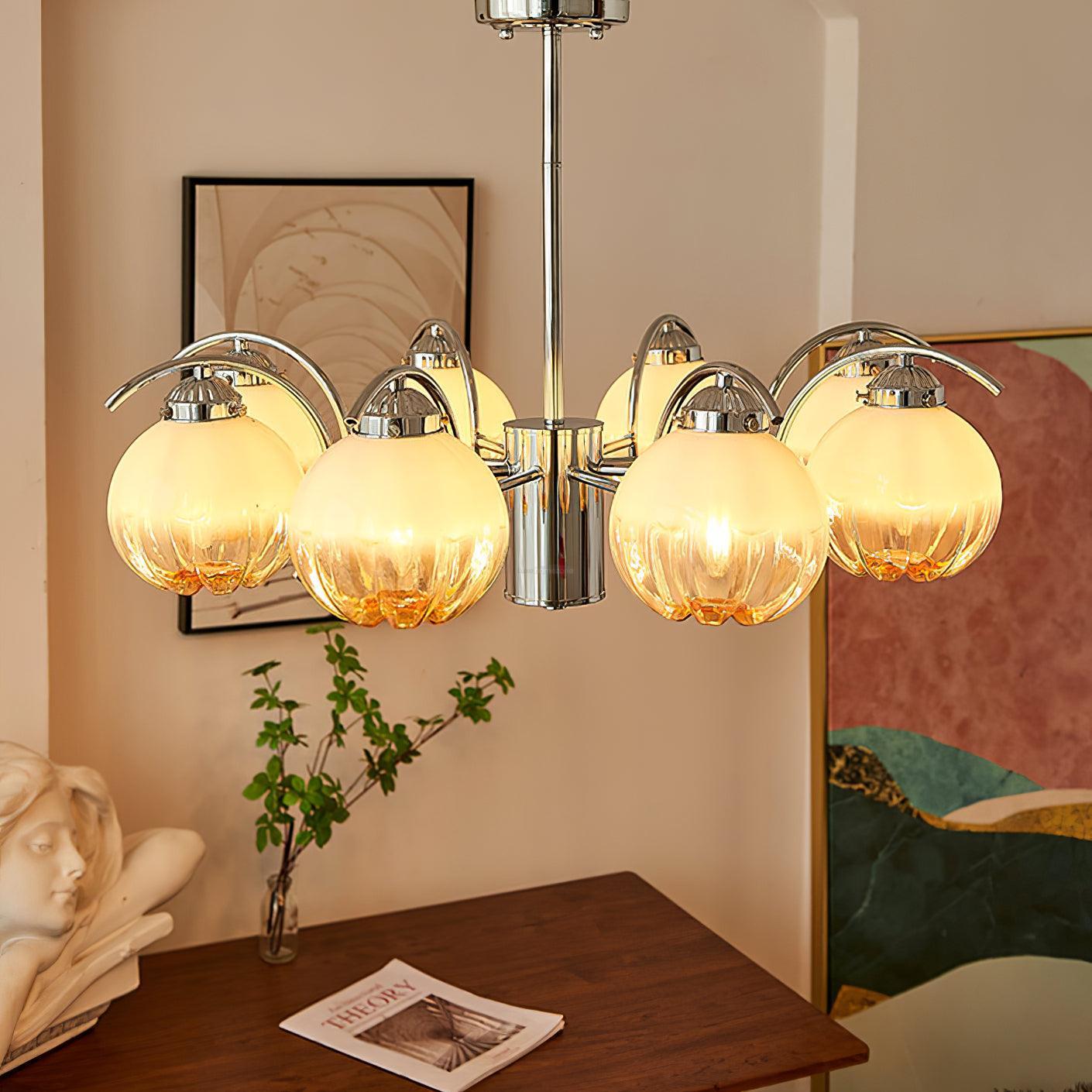 Litchford 5Lt Chandelier Φ 17.3″ - Bend-1-Luxehomezone