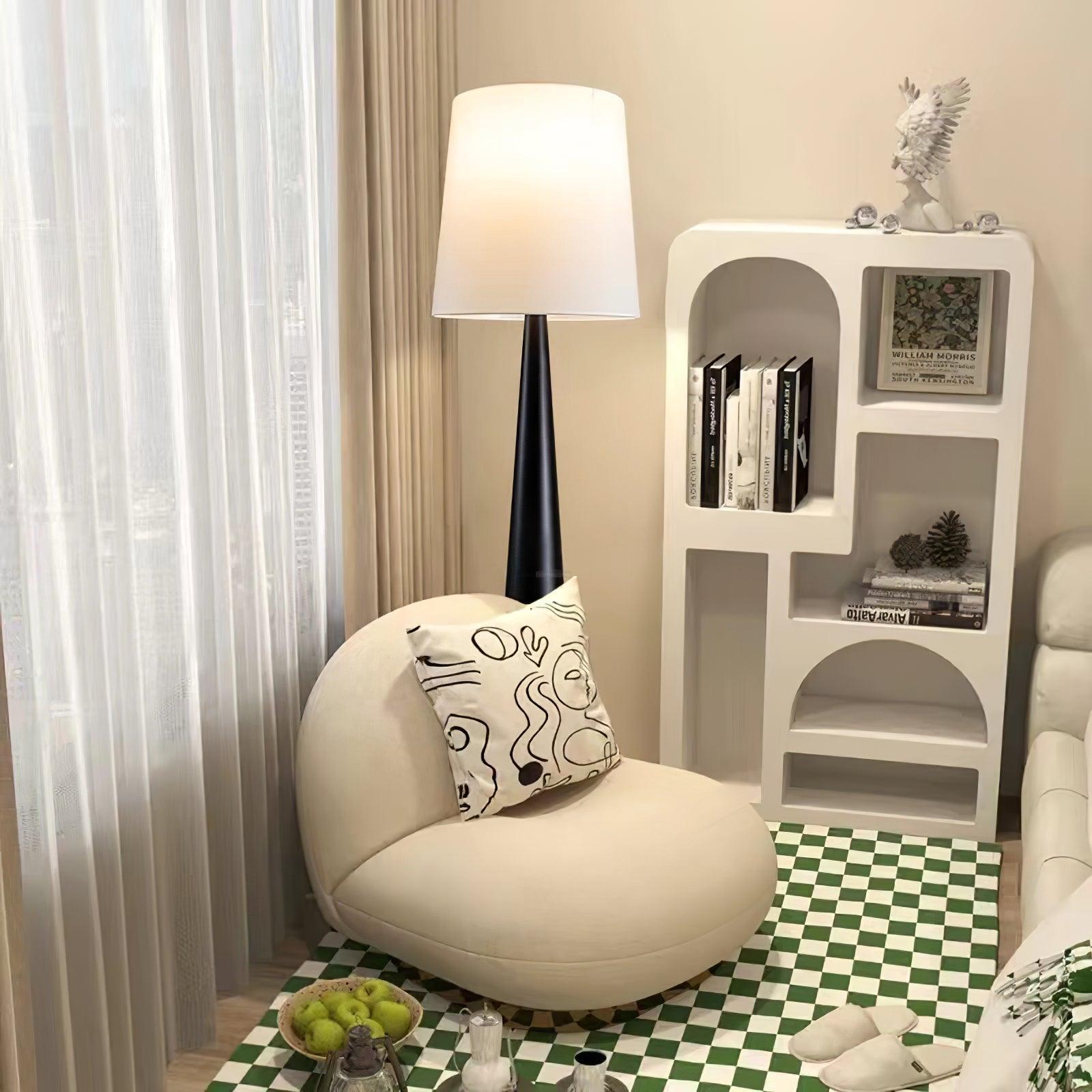 Montenegro Floor Lamp ∅ 19.7″ - Drapery-1-Luxehomezone