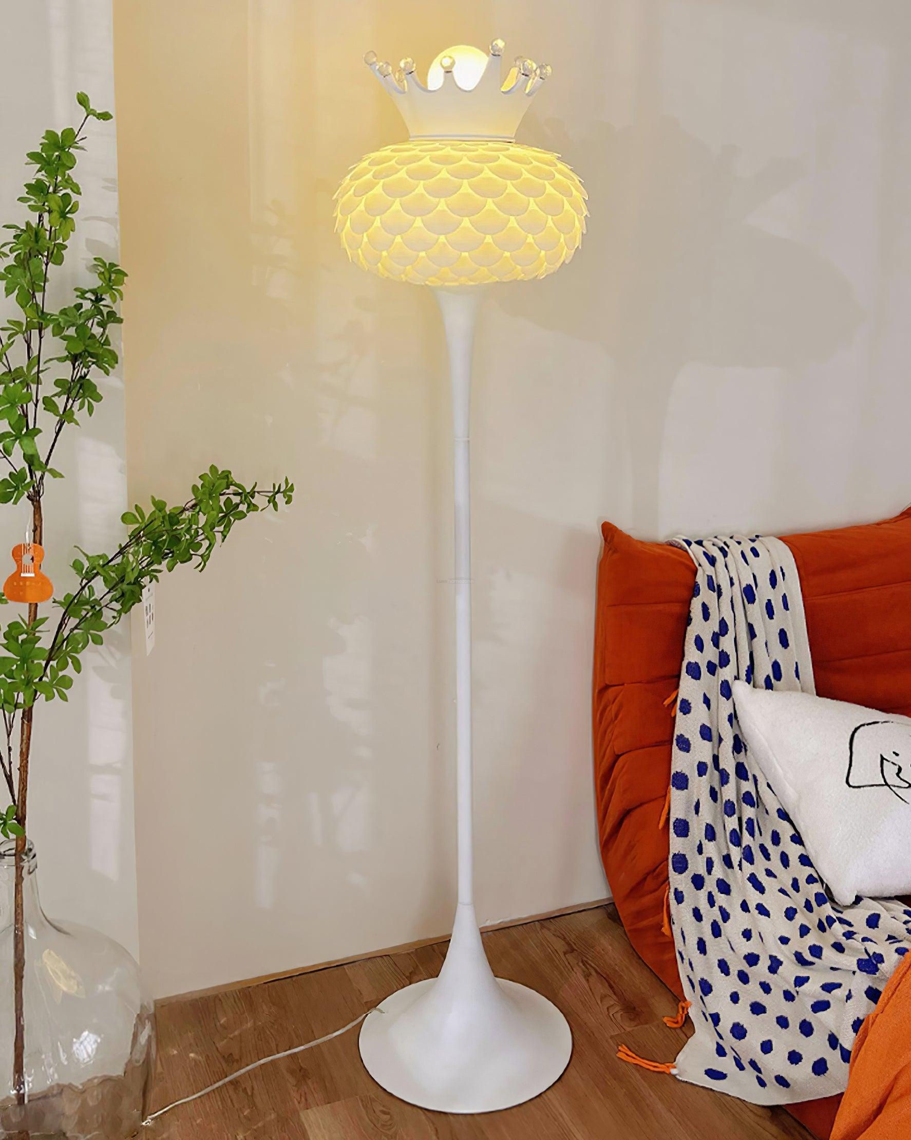 Aluvia Crown Floor Lamp  ∅ 14.9″ - Bubble series-1-Luxehomezone