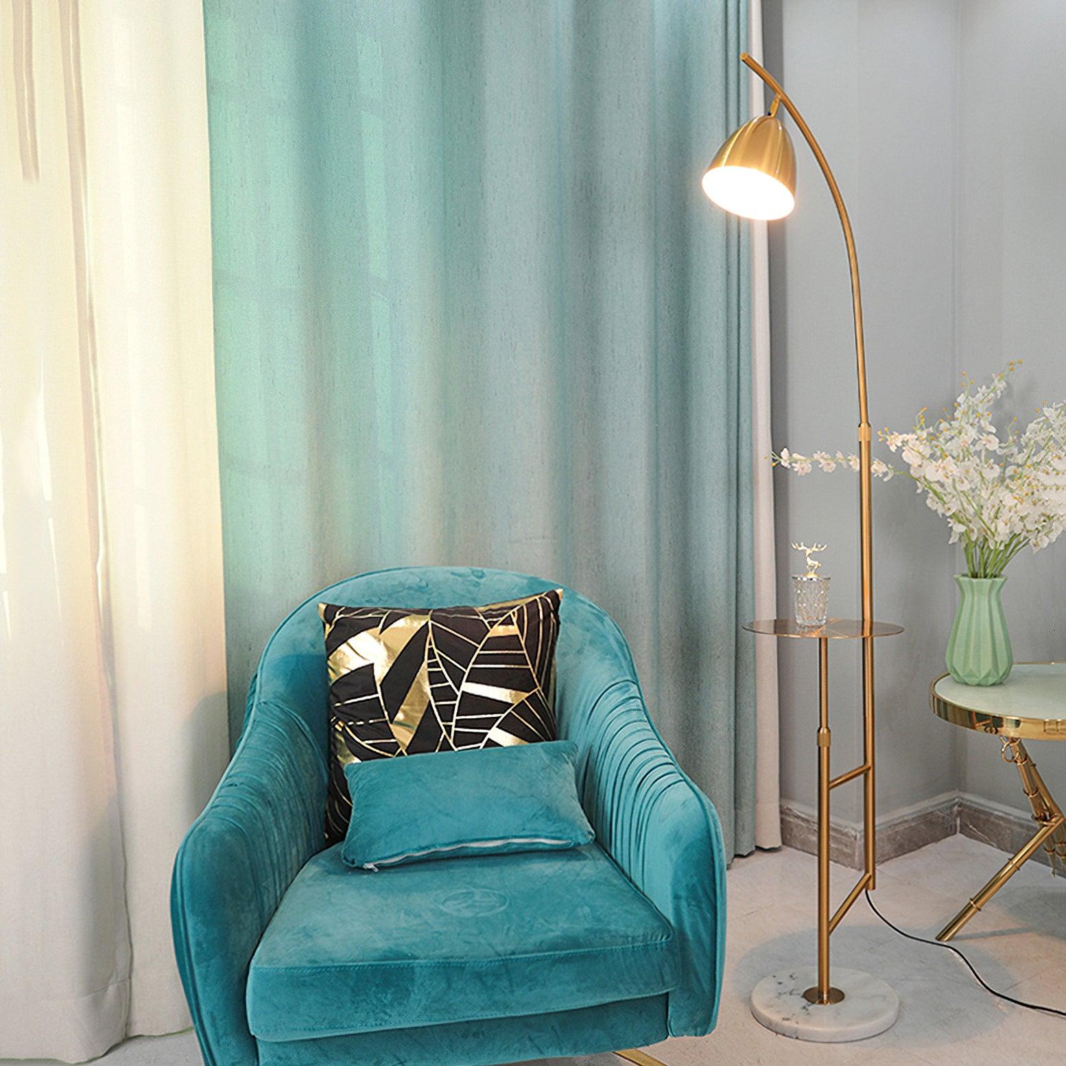 Rani Floor Lamp W 13.8″ - Bent-1-Luxehomezone