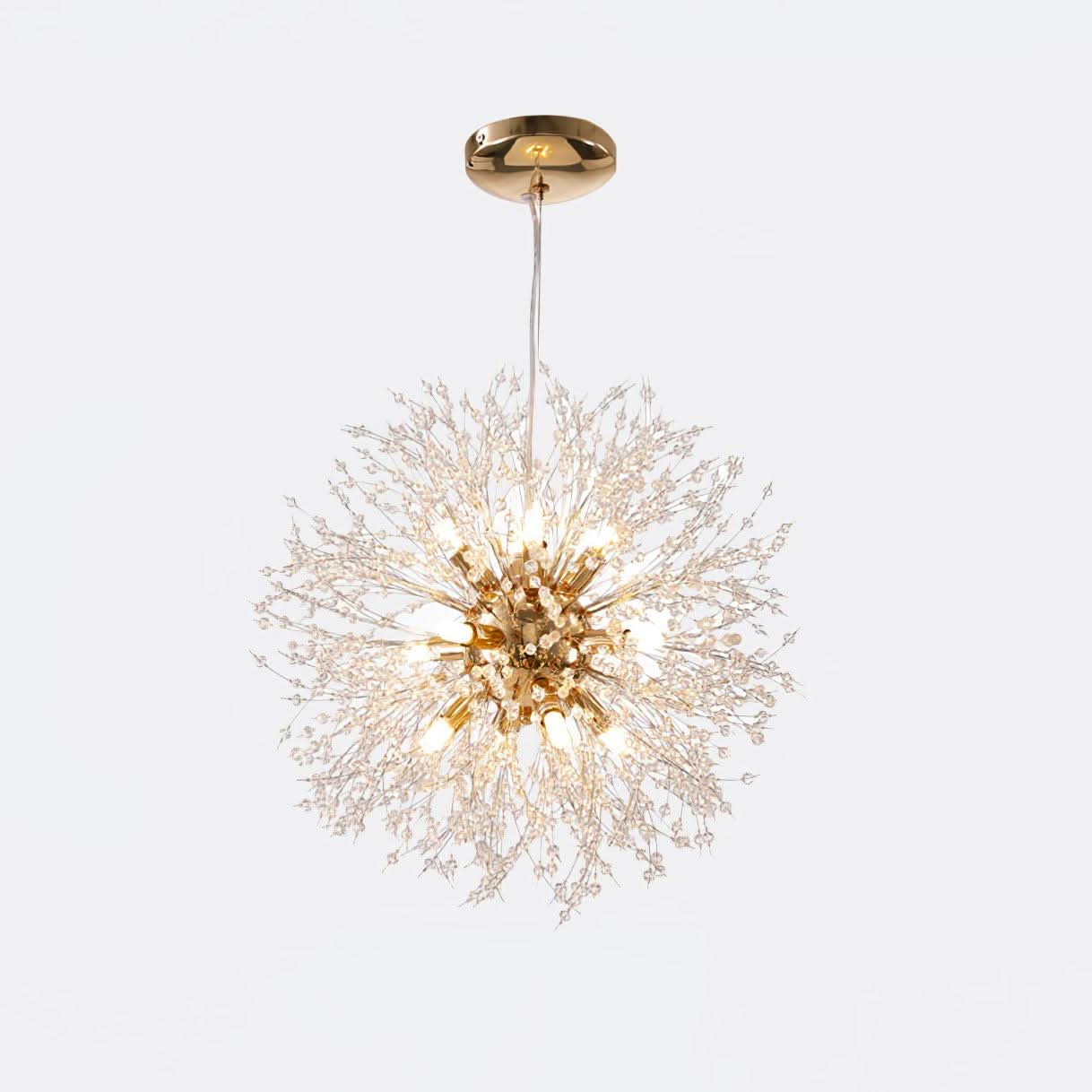 Crystal Dandelion Chandelier with 9/12/16 heads - Luxehomezone