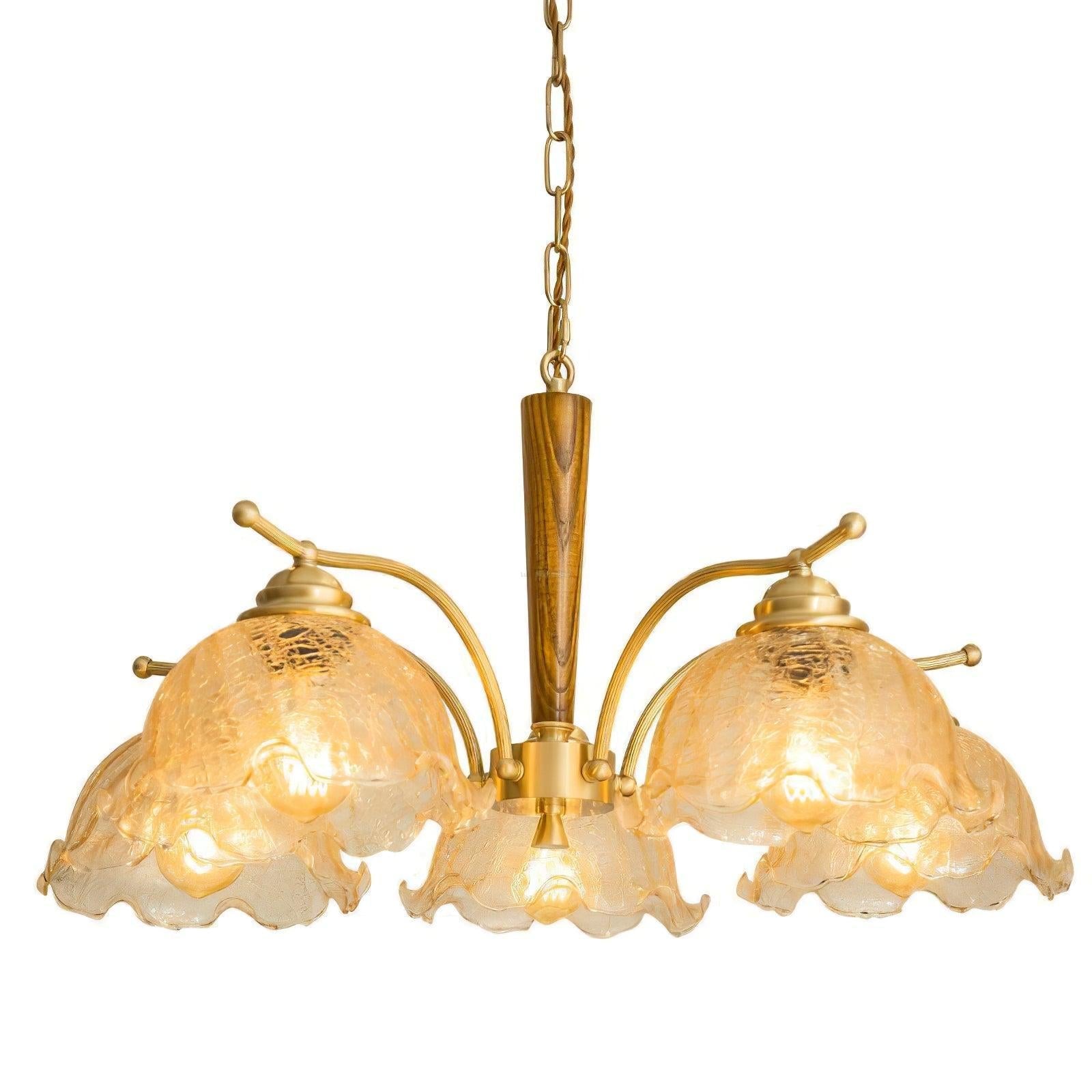 Crack Flower Chandelier ∅ 11.8″ - Luxehomezone