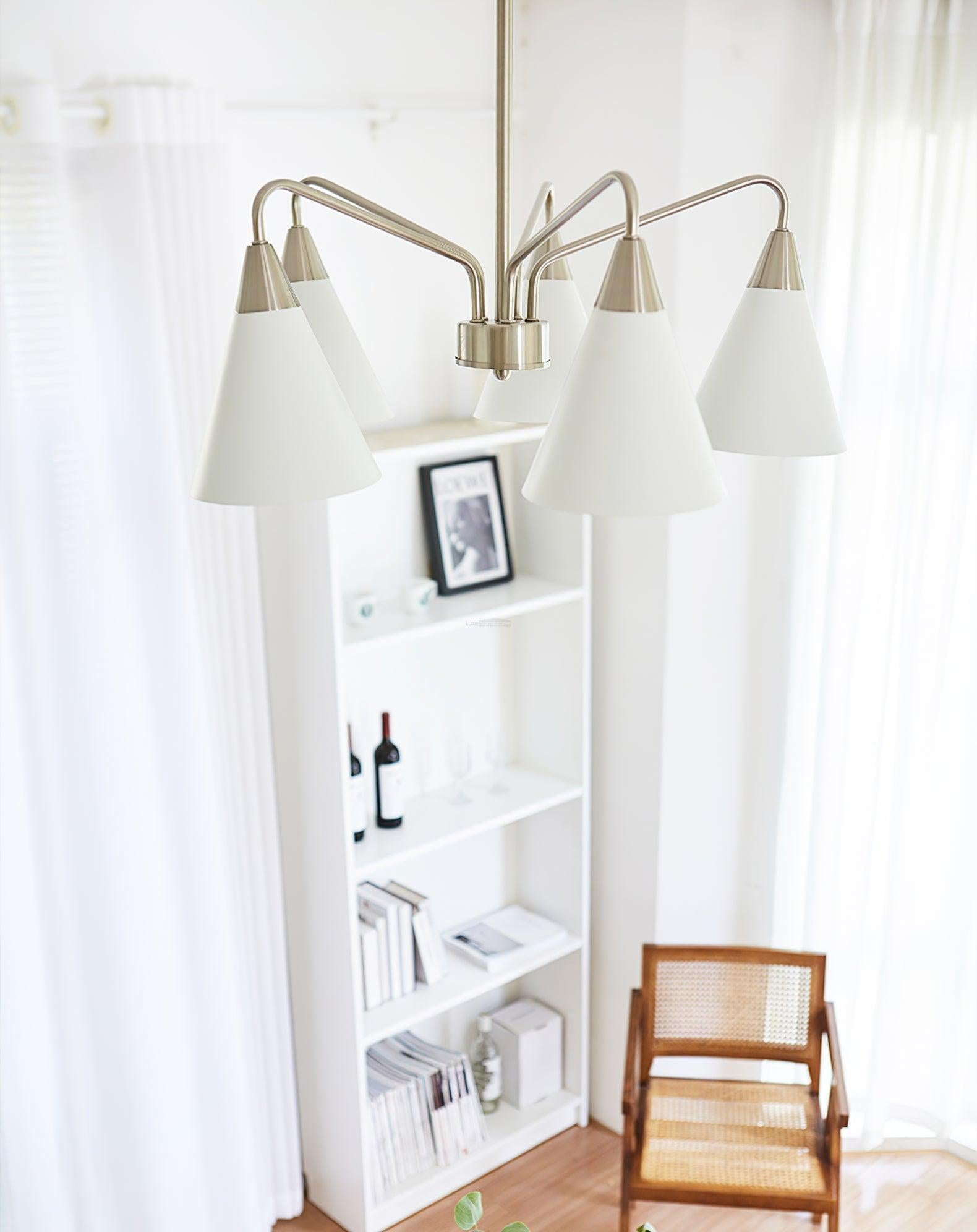 Fashion Cono Chandelier ∅ 20.9″ - Bend-1-Luxehomezone