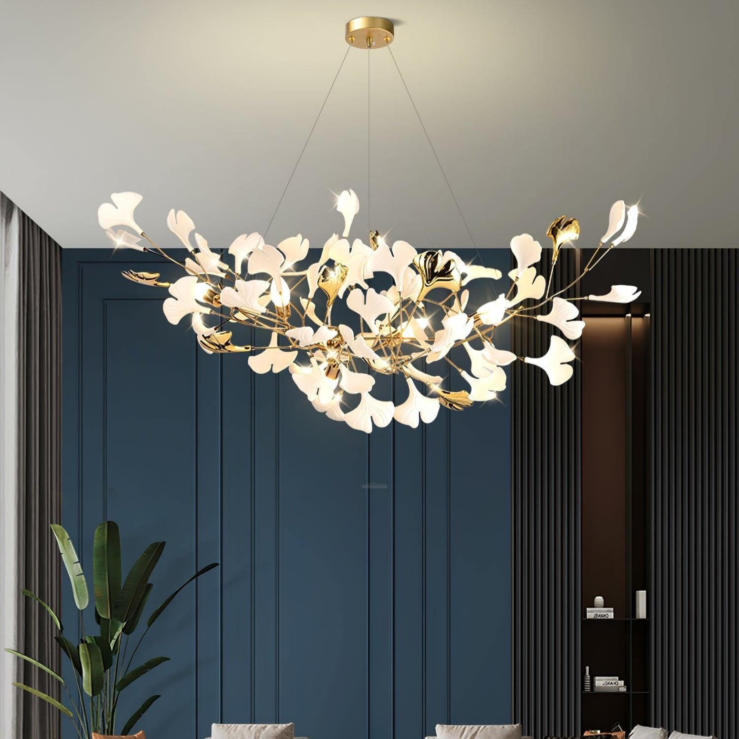 Gingko Chandelier Style S - Gingko, Gingko Chandelier-1-Luxehomezone