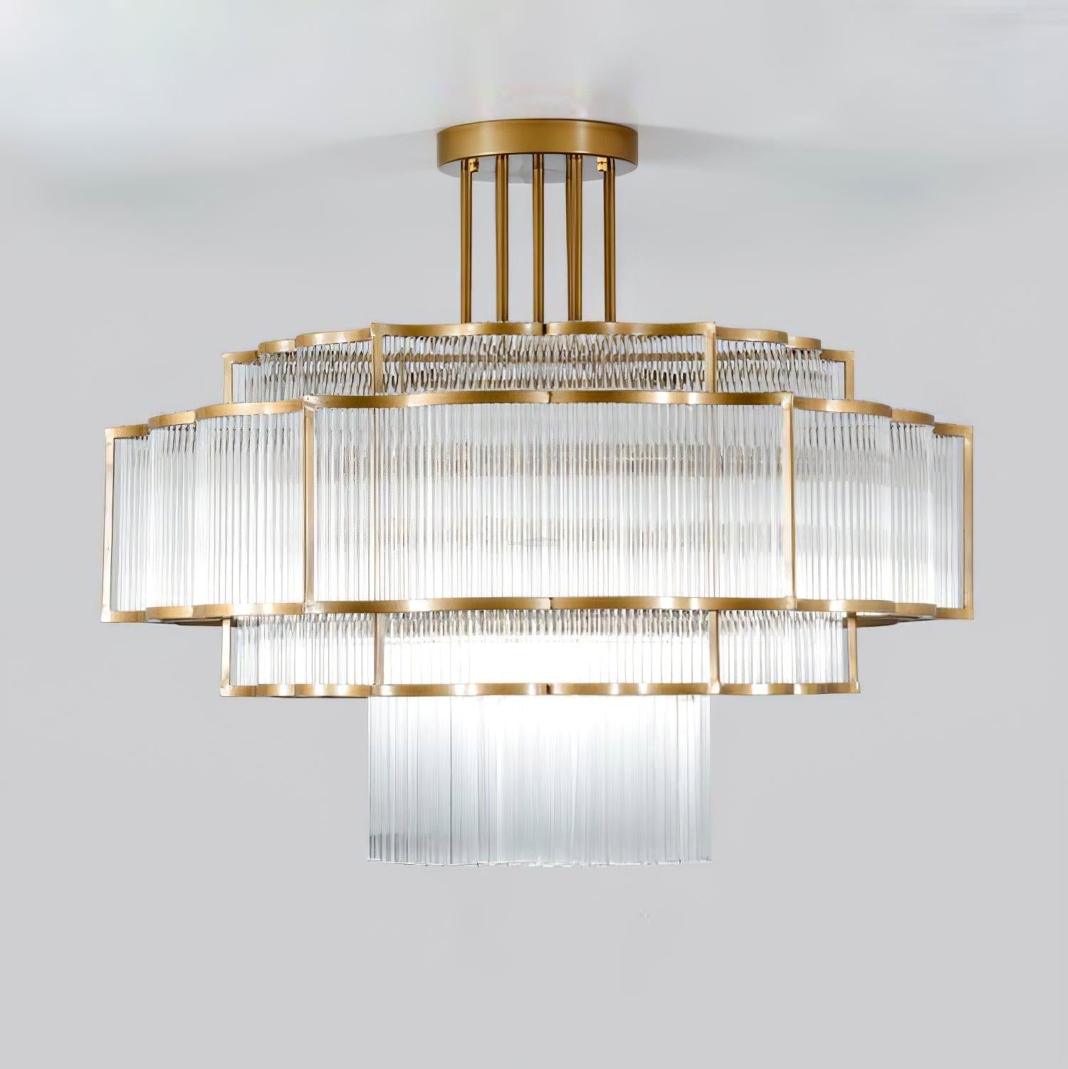 Pharo Ii Chandelier  ∅ 23.6″~39.4'' - Crystals-1-Luxehomezone