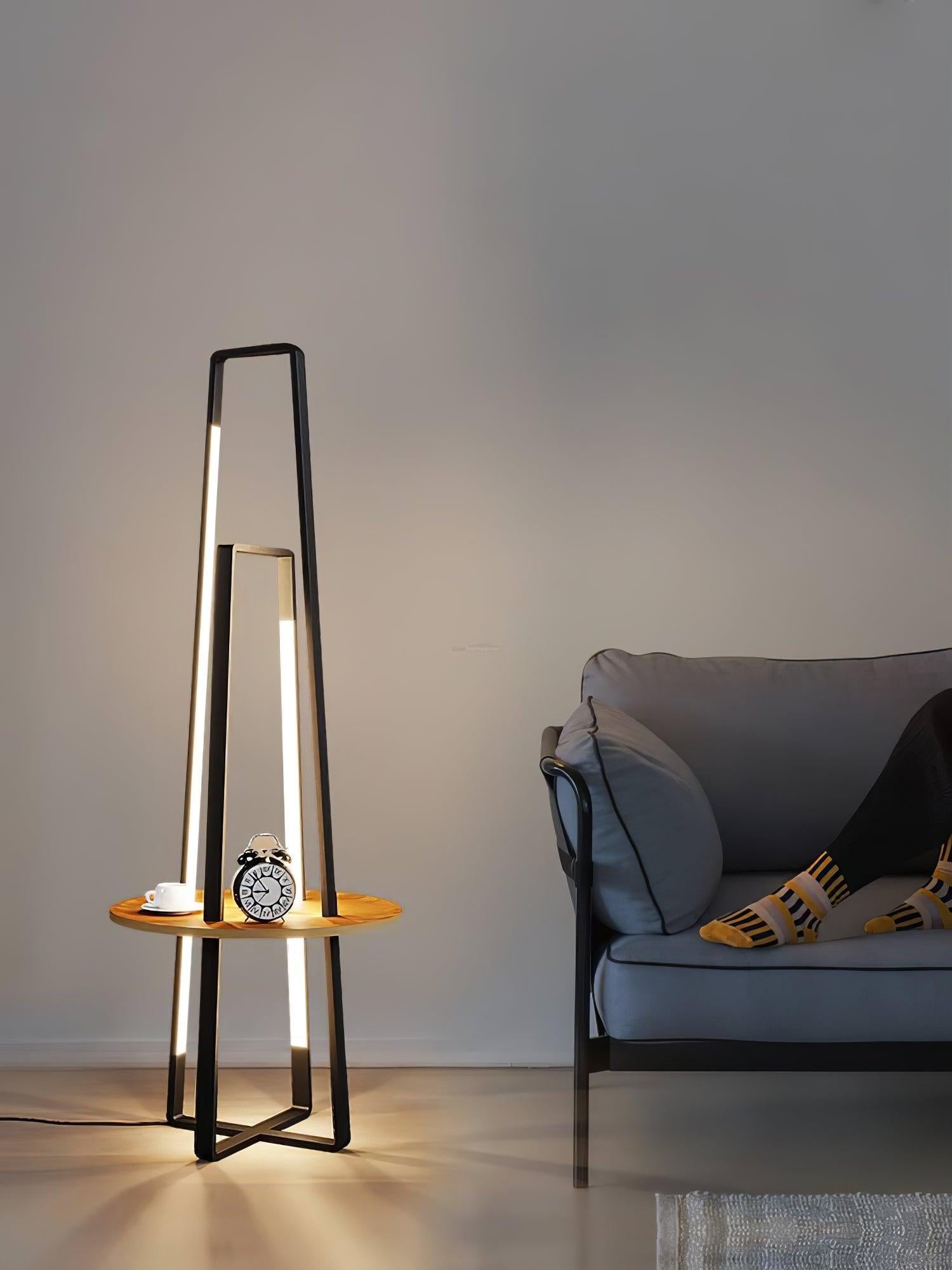 Vase Floor Lamp ∅ 23.6″ - Pillar-1-Luxehomezone