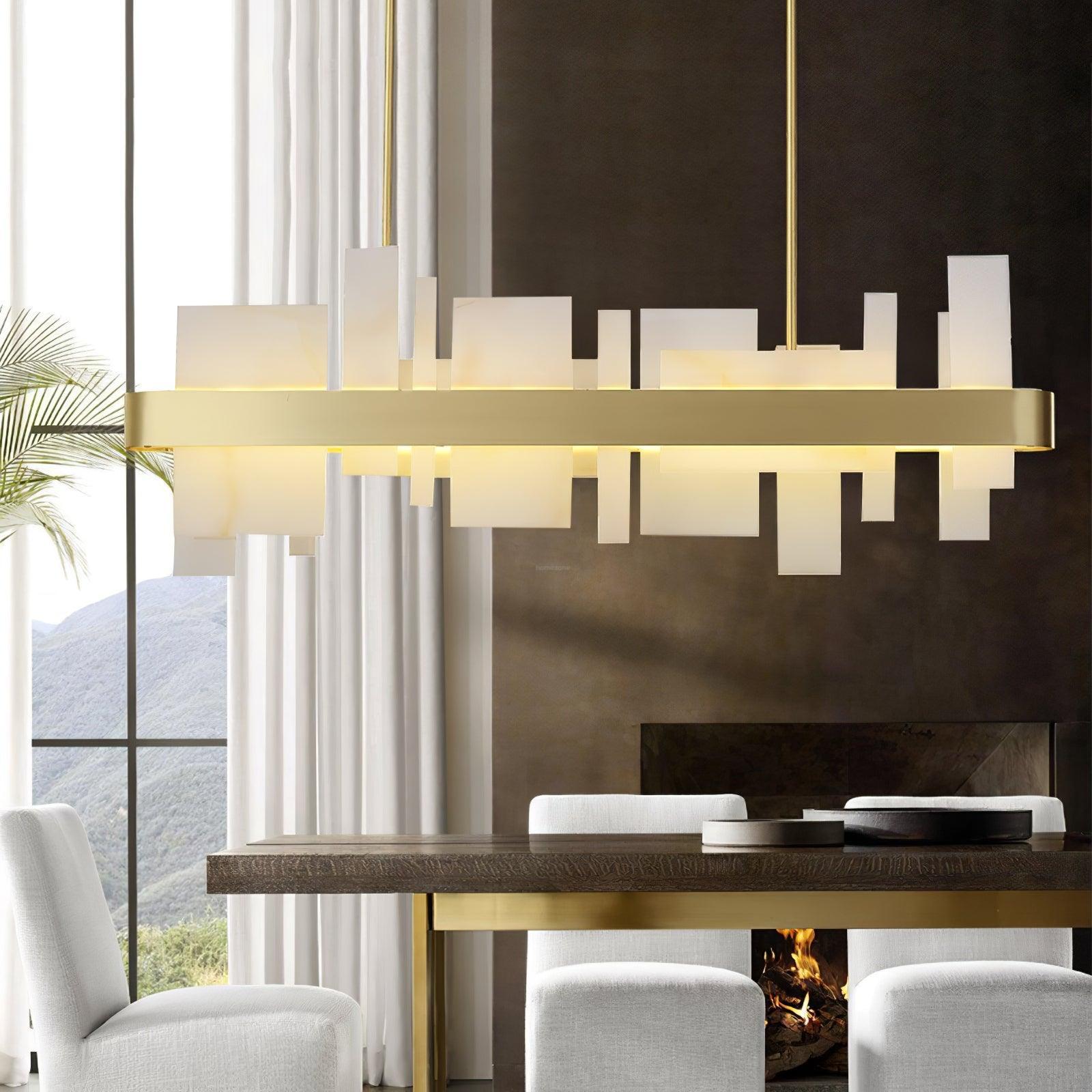 Amelie Chandelier  L 39.3″ - ring-1-Luxehomezone