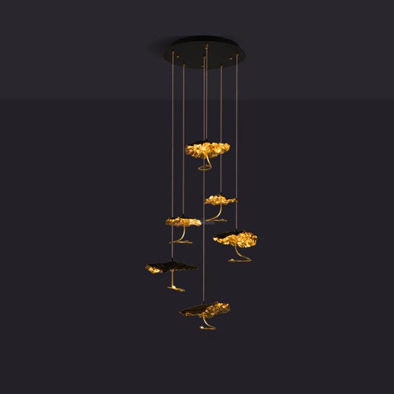 Brass Aviary Constellation Chandelier with 1/3/6/10/17/22 heads - Helia-1-Luxehomezone