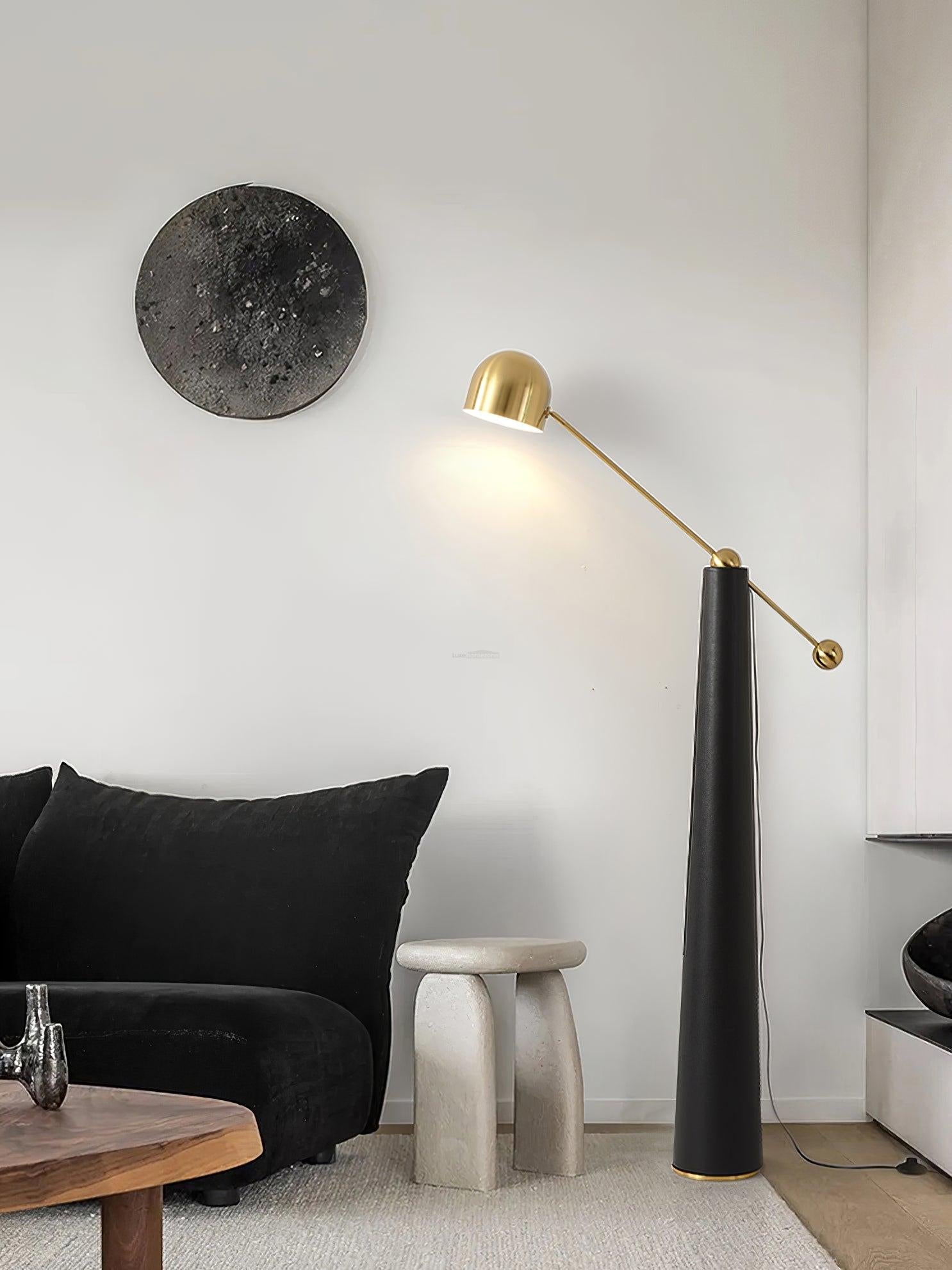 Metronome Floor Lamp ∅ 41.3″ - Flexible-1-Luxehomezone