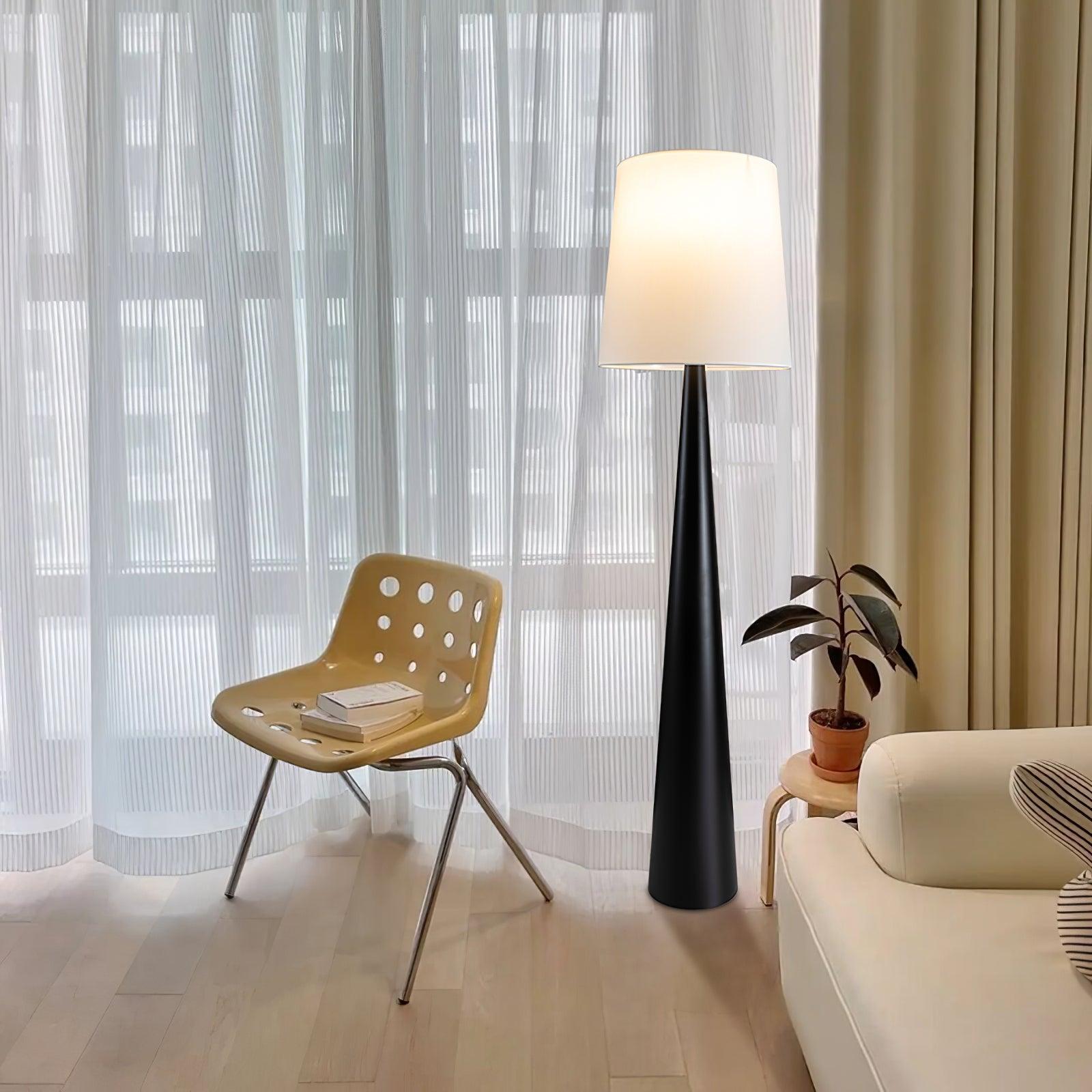 Montenegro Floor Lamp ∅ 19.7″ - Drapery-1-Luxehomezone