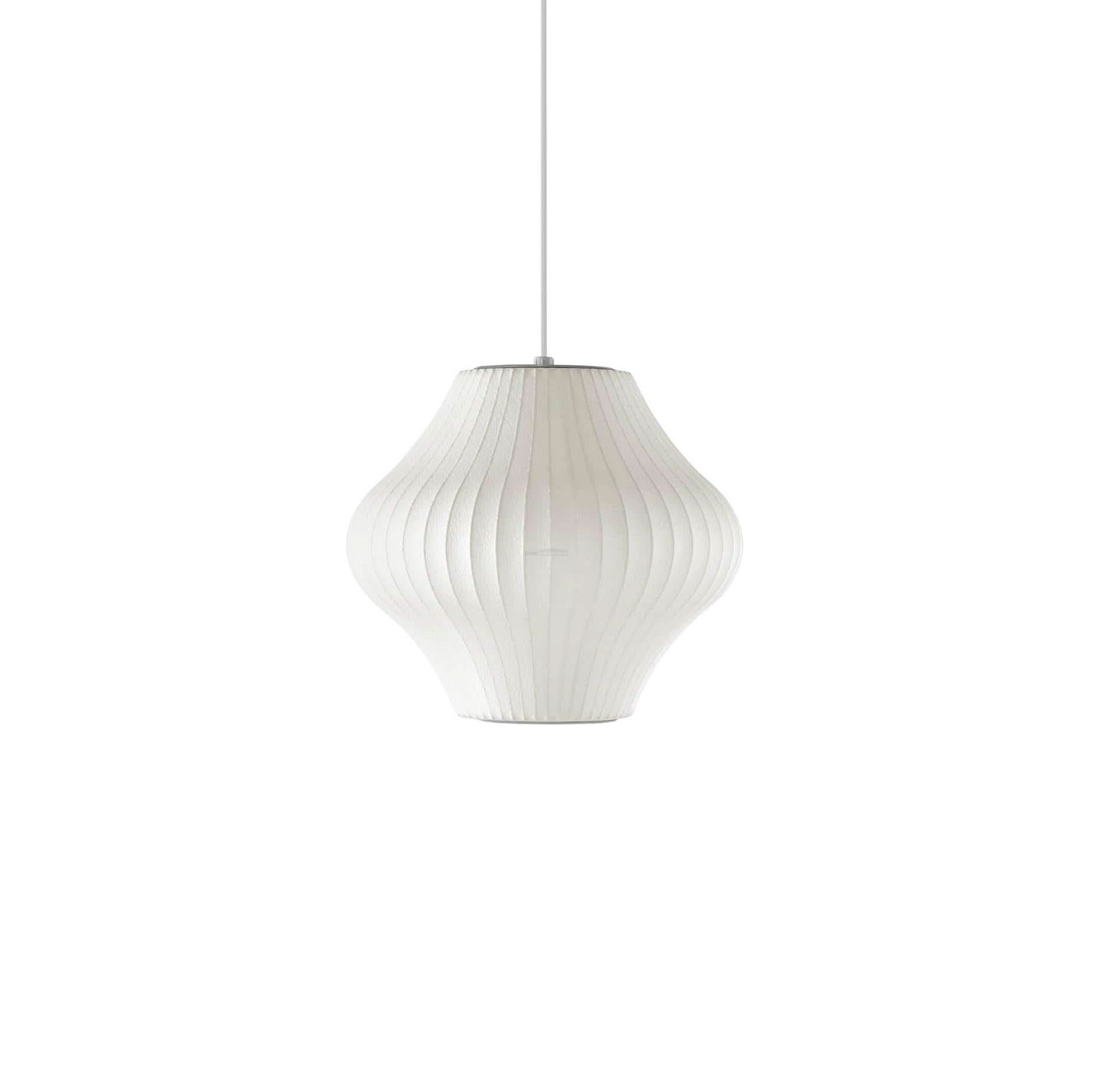 Bubble Pendant Light with Artificial Silk Lampshade - Luxehomezone