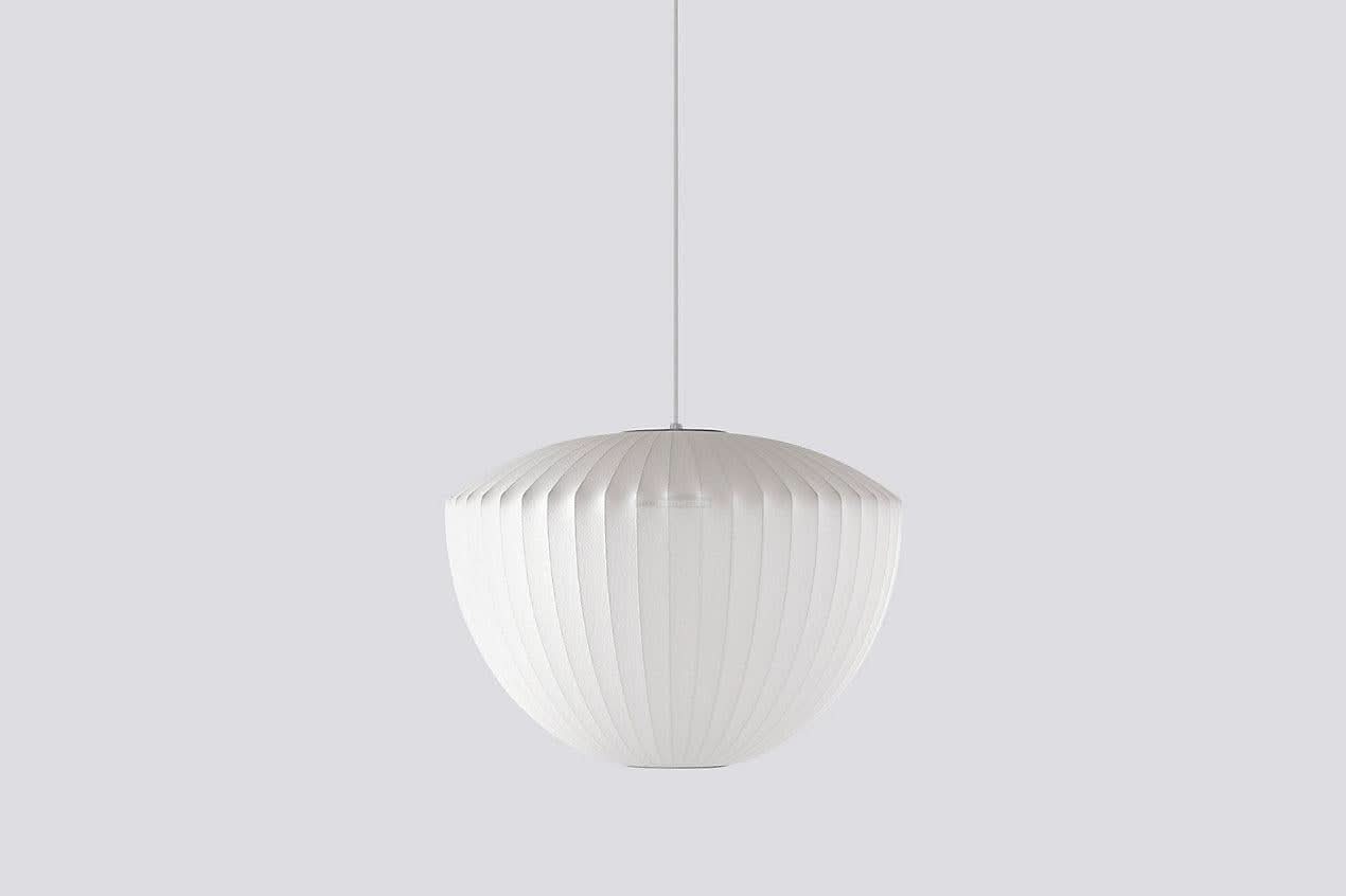 Bubble Pendant Light with Artificial Silk Lampshade - Luxehomezone