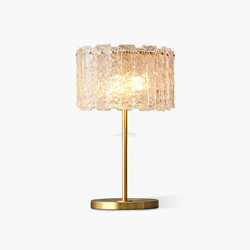 Skylar Table Lamp ∅ 13.7″ - Frosted-1-Luxehomezone