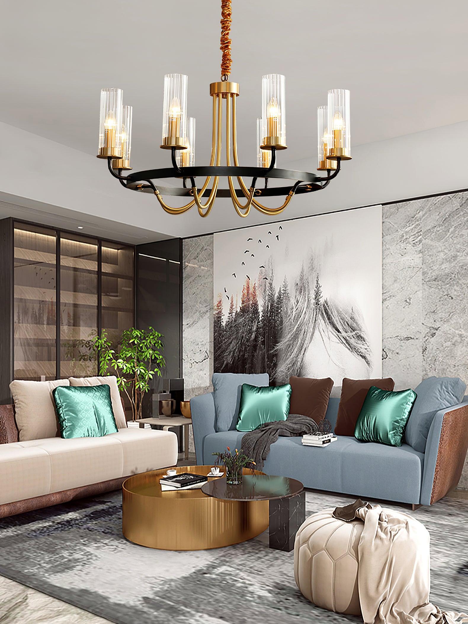 Kearney Chandelier Φ 27.2″ - Lucency-1-Luxehomezone