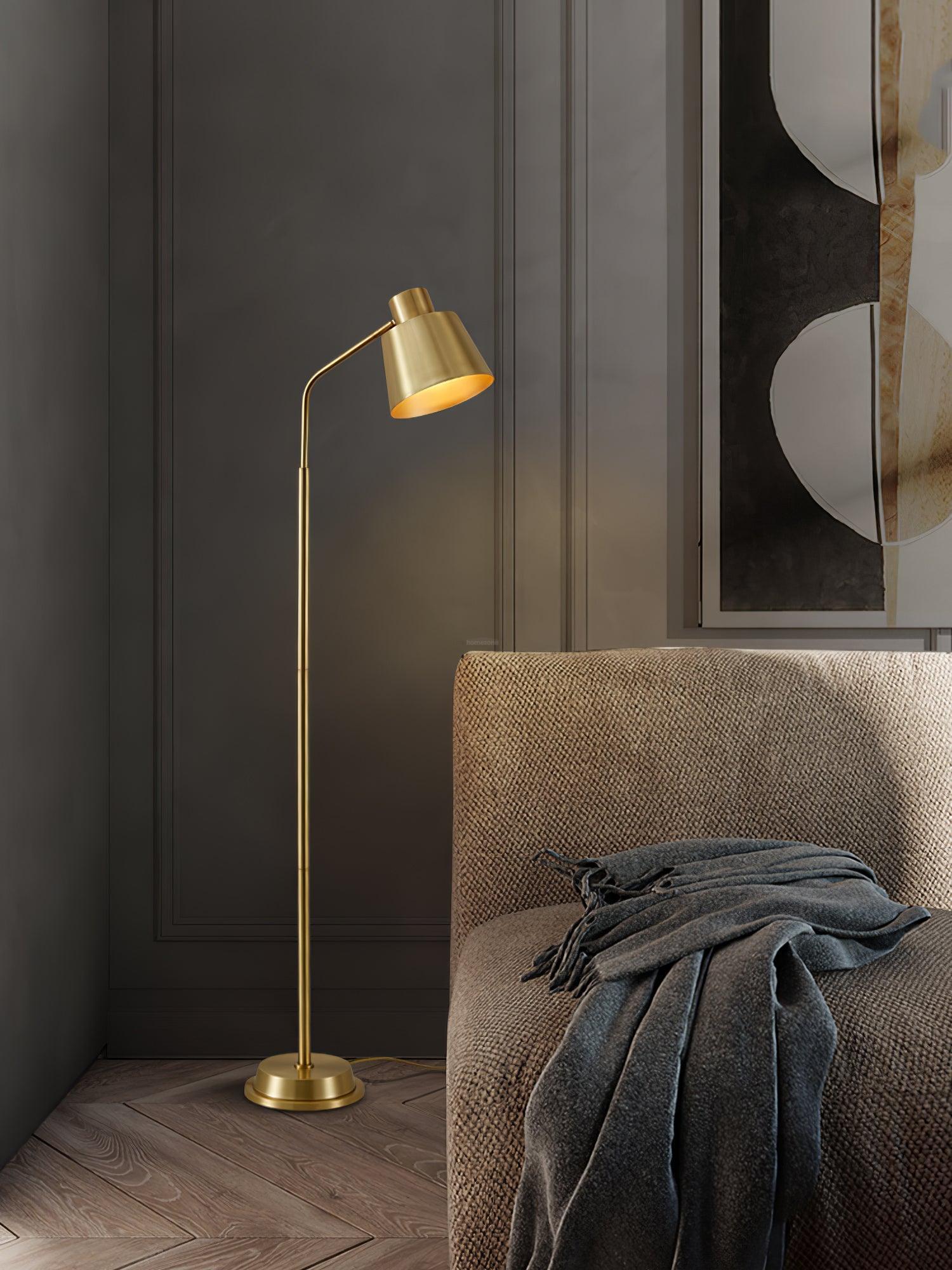 Zeid Floor Lamp W 9.4″ - Geometry-1-Luxehomezone