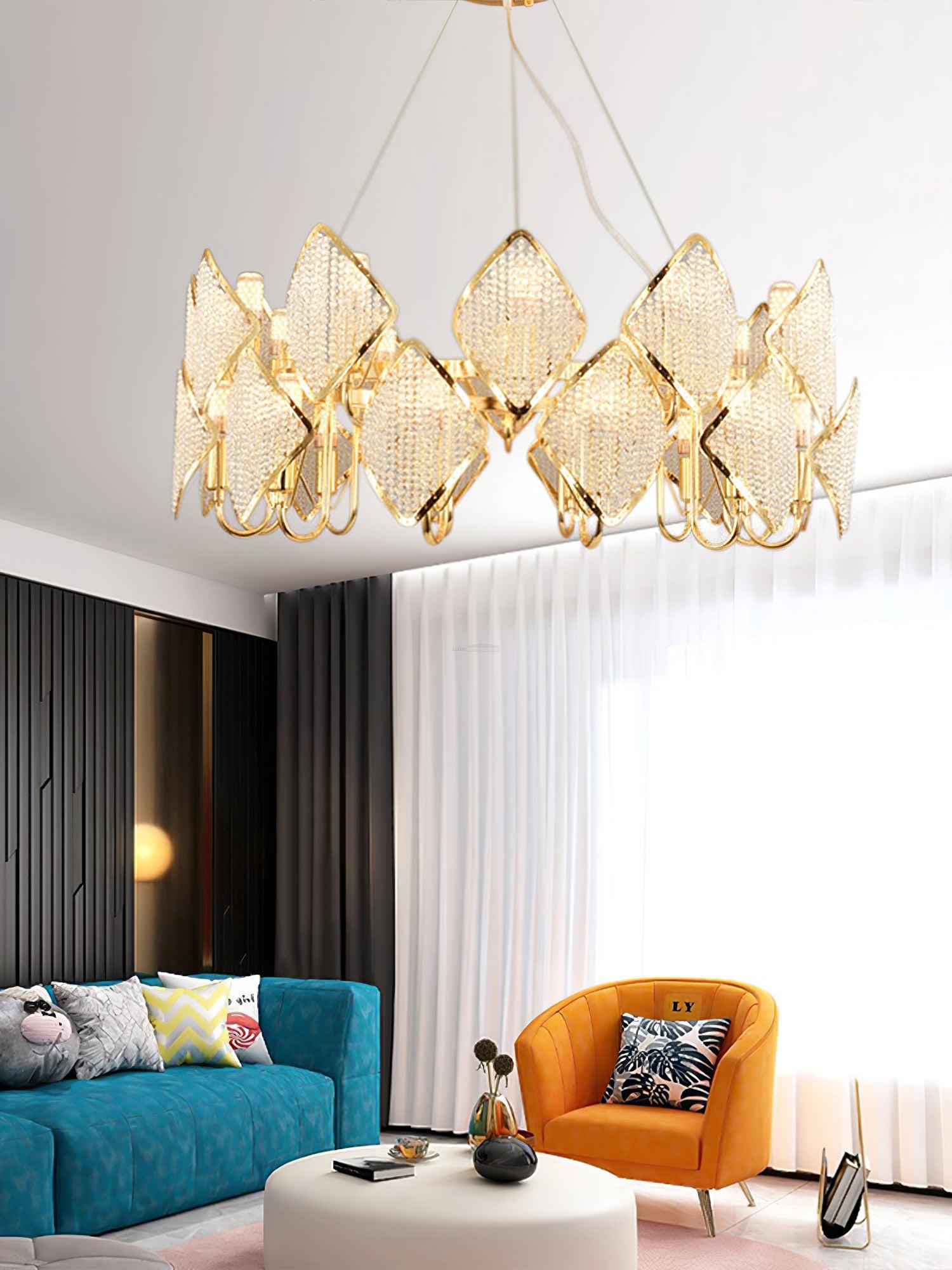 Holly Chandelier with 4/12/24 heads - Luxehomezone