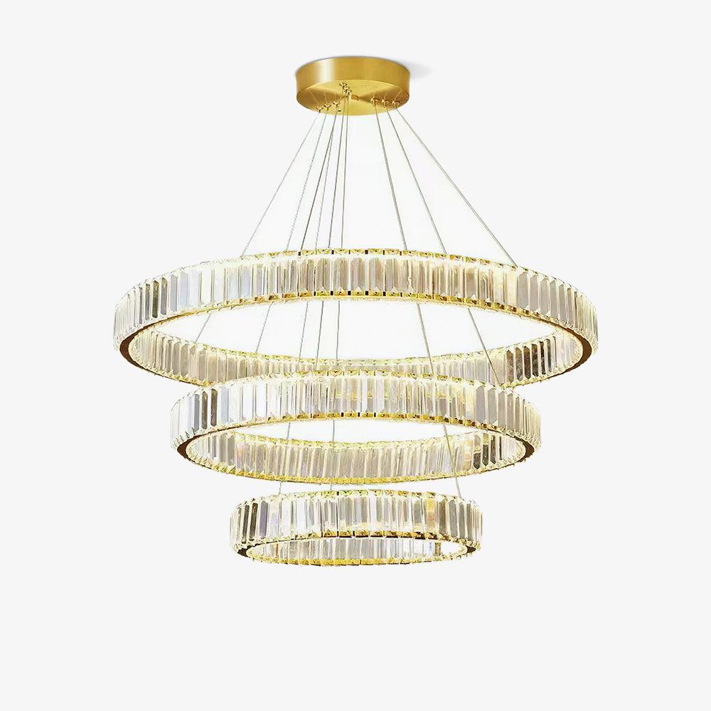 Bertolda Chandeliers ∅ 15.7″ - Crystals-1-Luxehomezone