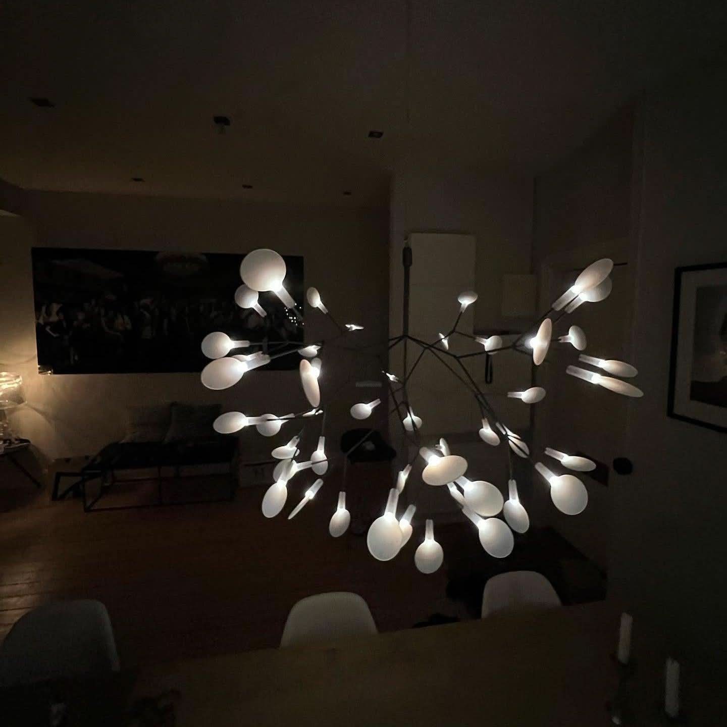 Black Firefly LED Chandelier 20''/29''/40''/60'' - Luxehomezone