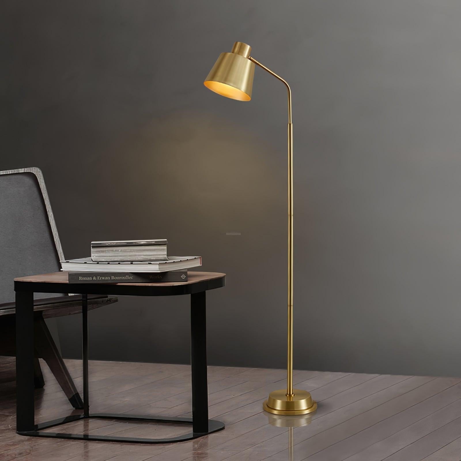 Zeid Floor Lamp W 9.4″ - Geometry-1-Luxehomezone