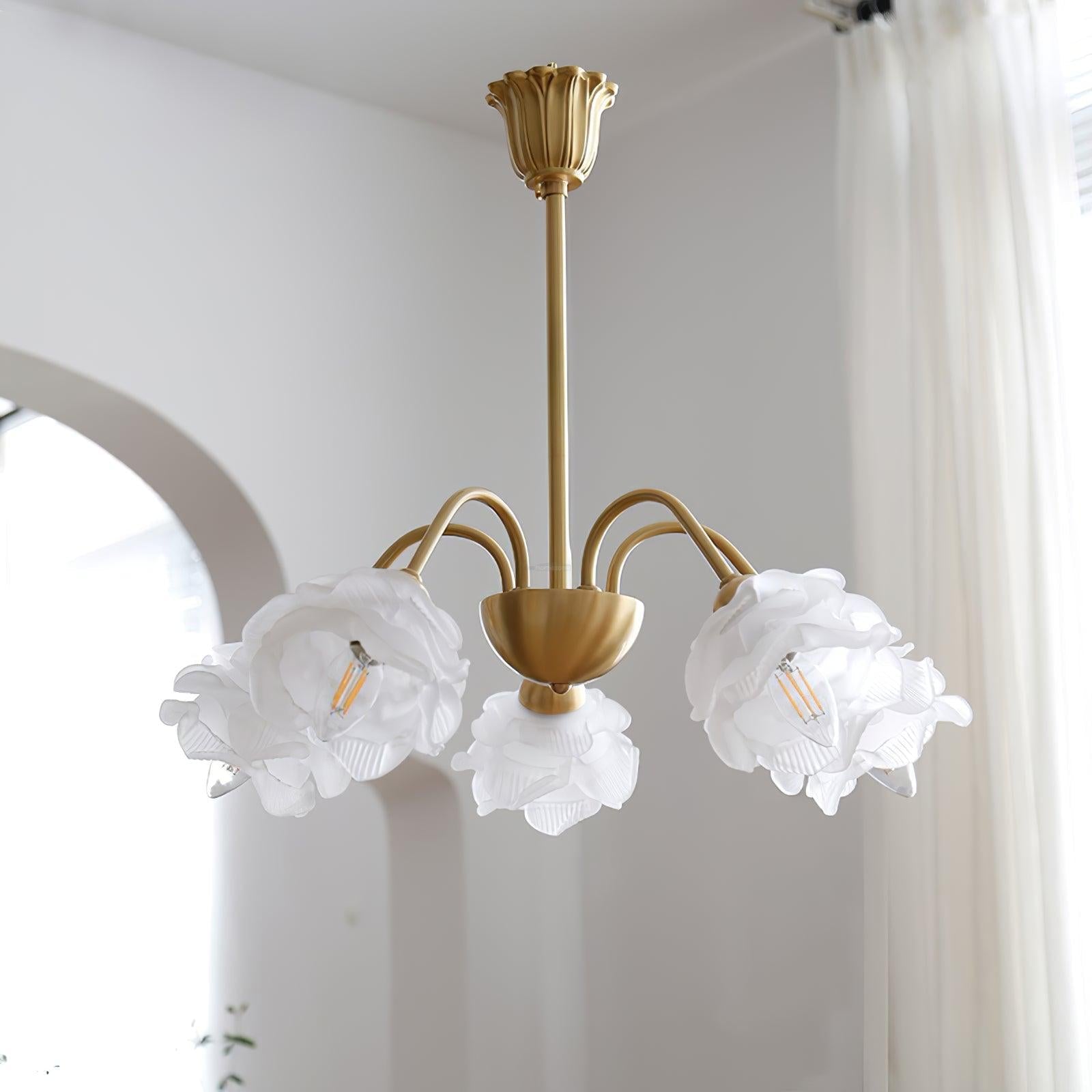 Roses Chandelier with 5/6/8 heads