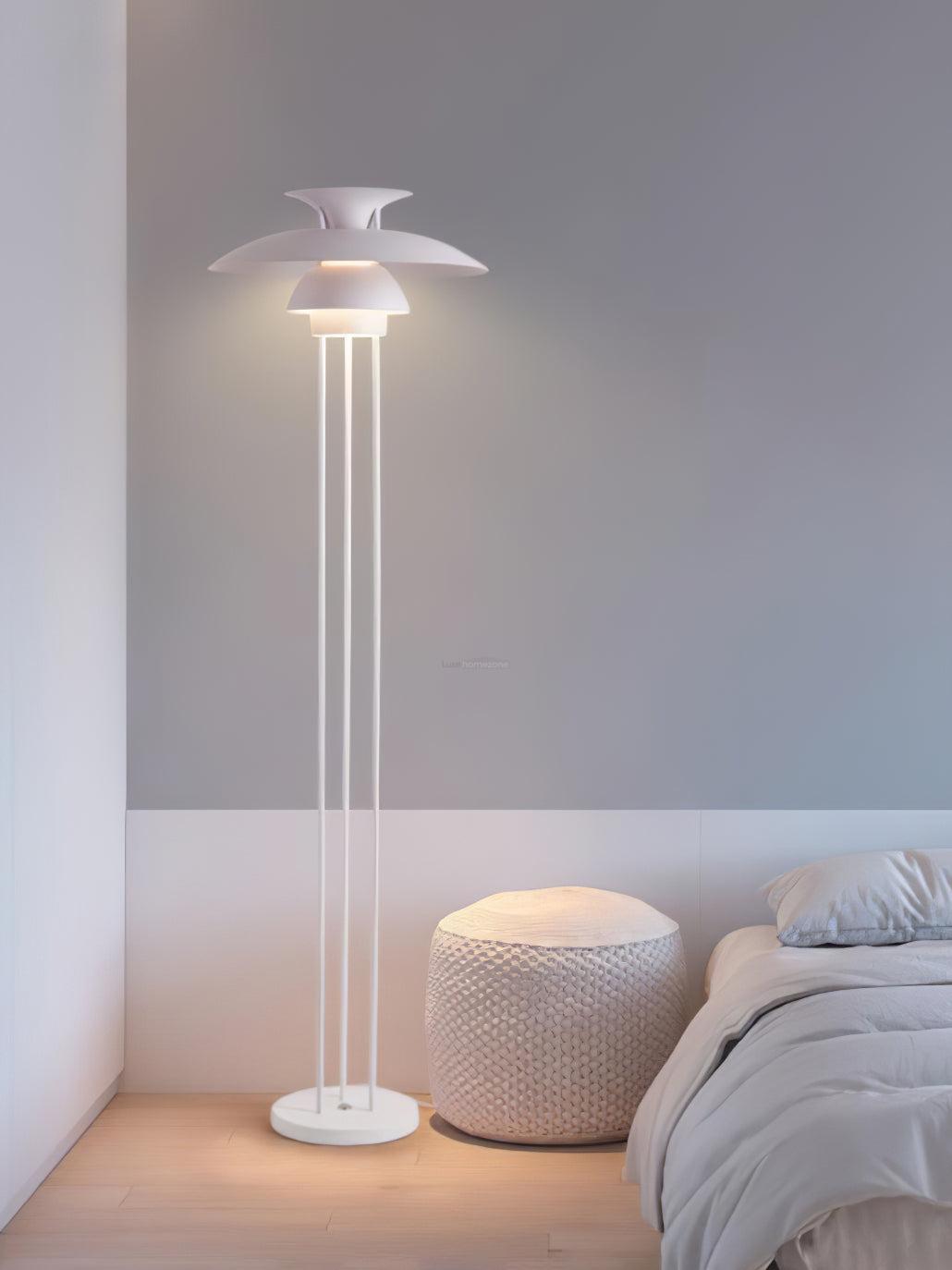 Henningsen Floor Lamp  ∅ 18.1″ - Geometry-1-Luxehomezone