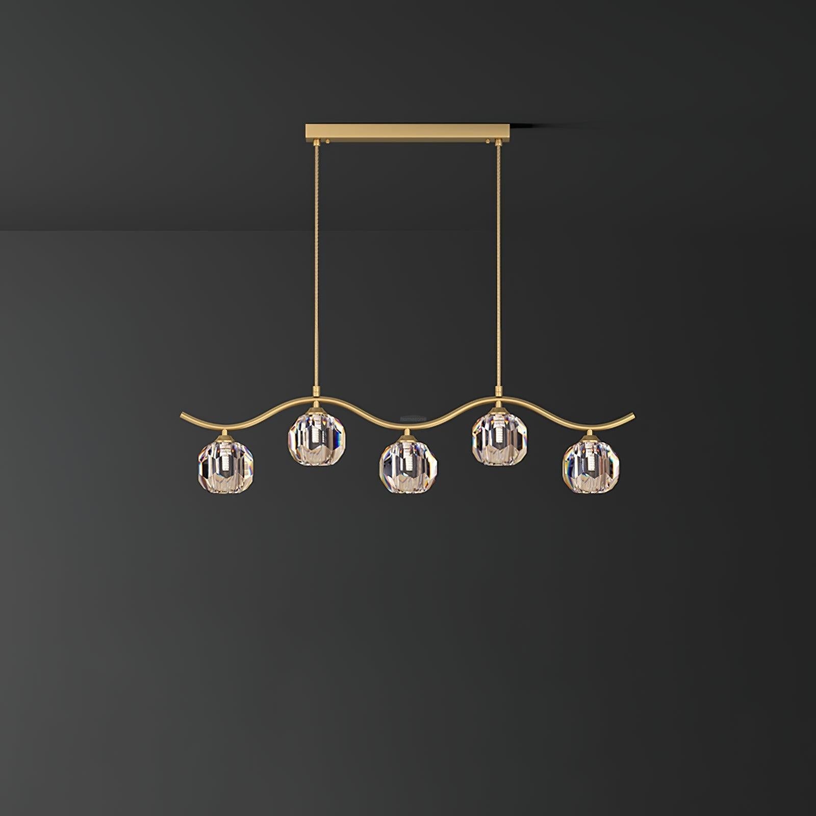 Eara Crystal Chandelier with 3/5/7 heads - Luxehomezone