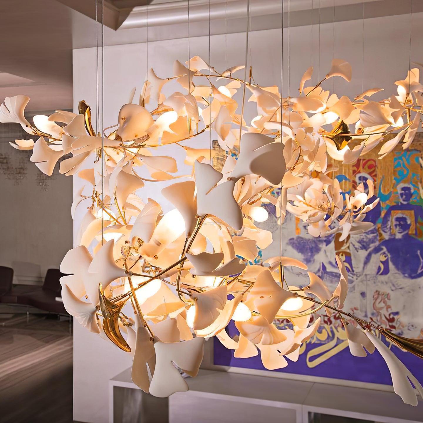 Gingko Chandelier Style G - Gingko, Gingko Chandelier-1-Luxehomezone