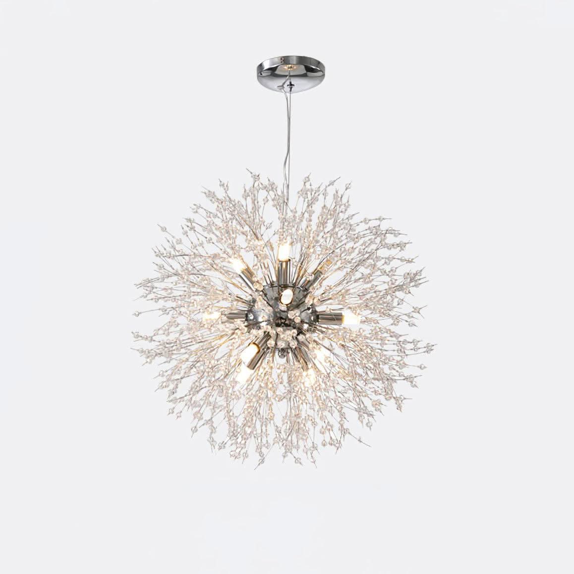 Crystal Dandelion Chandelier with 9/12/16 heads - Luxehomezone