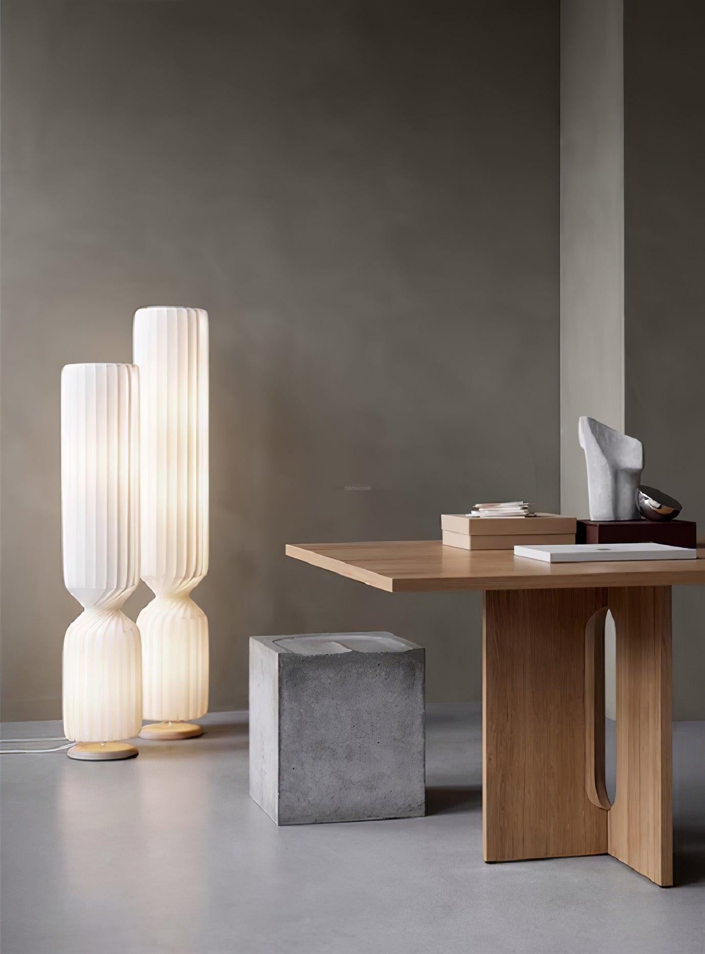 Twist Floor Lamp  ∅ 9.8″ - Pillar-1-Luxehomezone