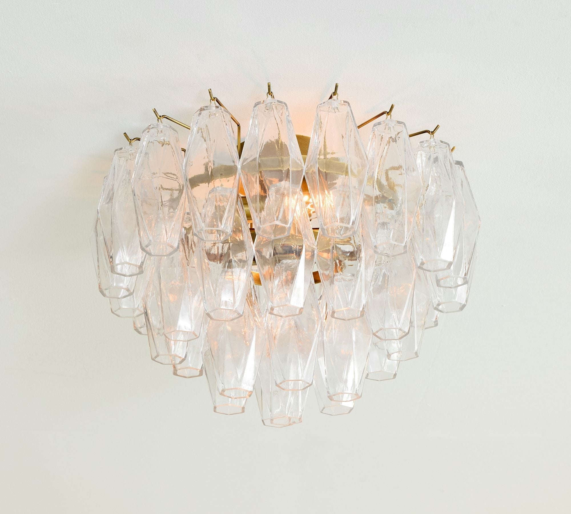 Florence Crystal Flush Mount 17"