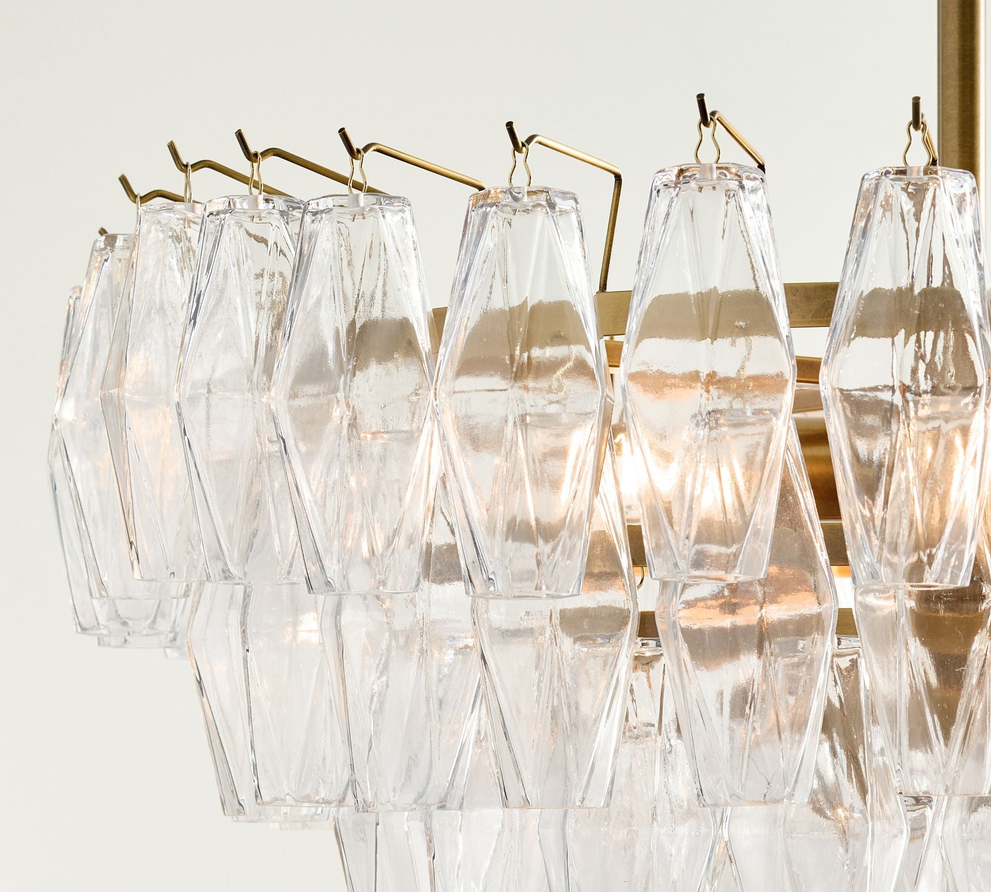 Florence Crystal Round Chandelier 29" 38"