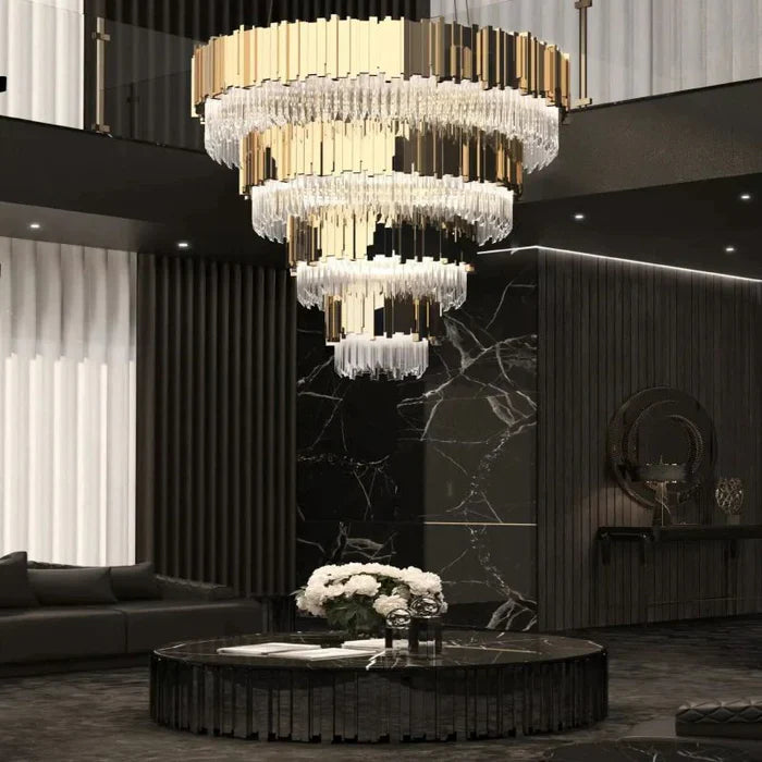 Empire Decorative 4-tier Round Chandelier