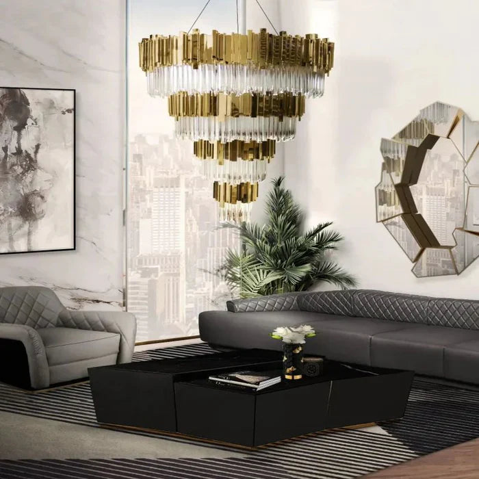 Empire Decorative 4-tier Round Chandelier