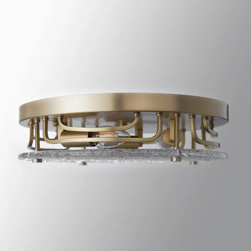Sleek Infinity Flushmount Ceiling Light Fixture Description
