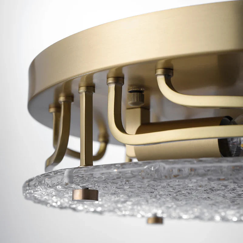 Sleek Infinity Flushmount Ceiling Light Fixture Description