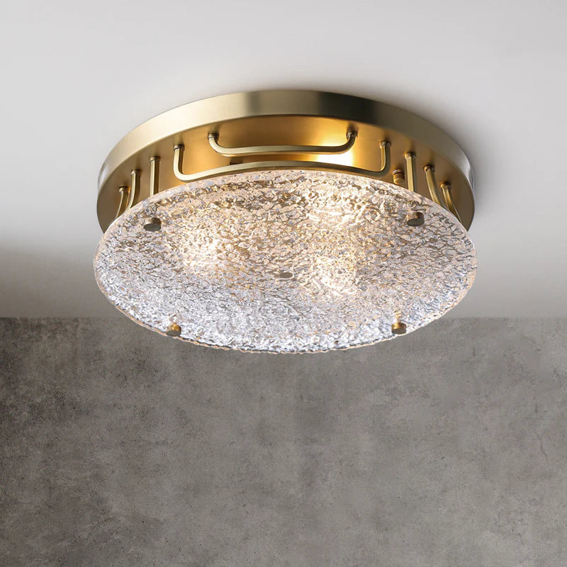 Sleek Infinity Flushmount Ceiling Light Fixture Description