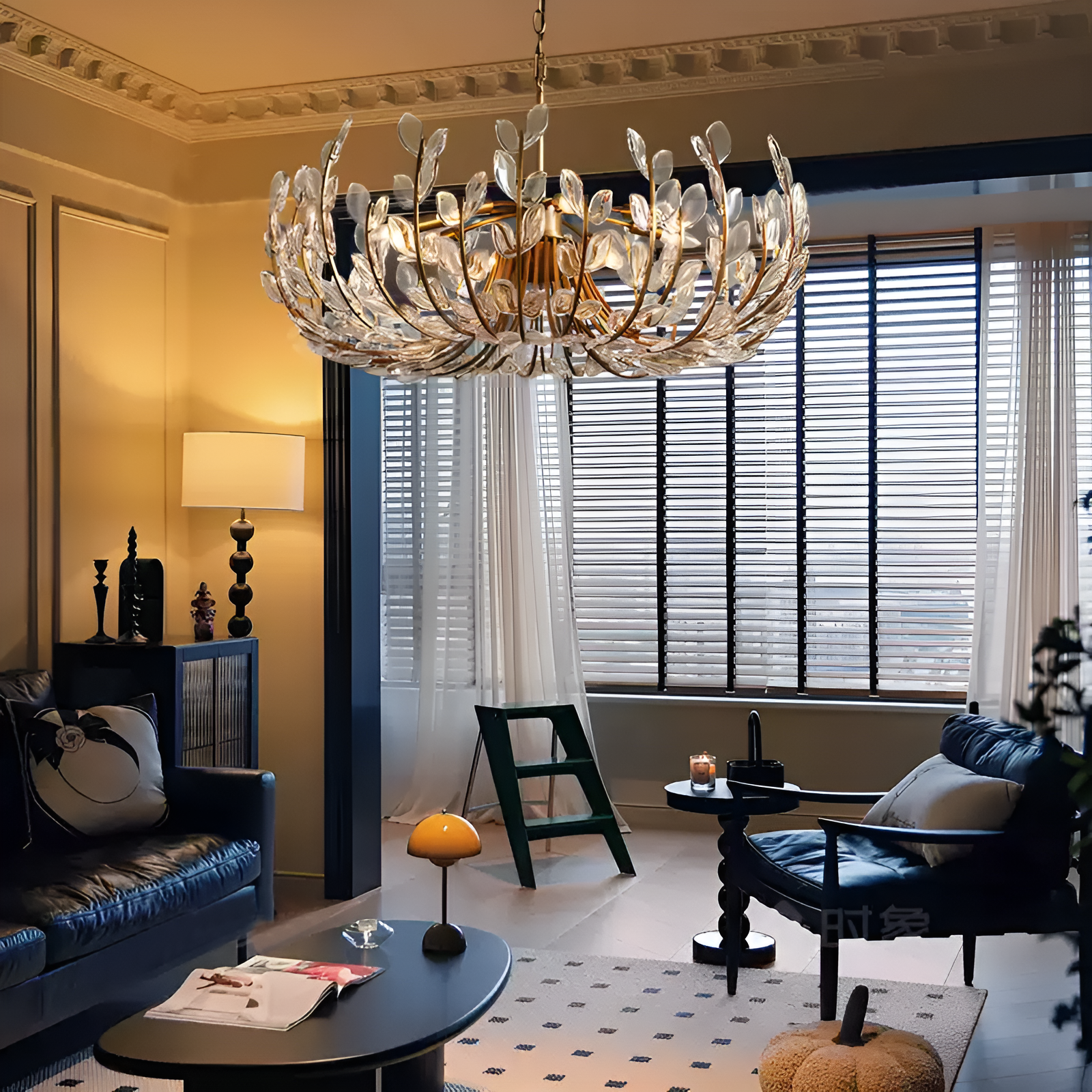Adela 8 Light Chandelier - 1016, All Products, bathroom, Bedroom, Chandelier, Dining & Kitchen, Entry/Foyer, Fanci, Hallway, Linear/Rectangular Chandelier, Living Room, round chandelier, Wall Sconces-1-Luxehomezone