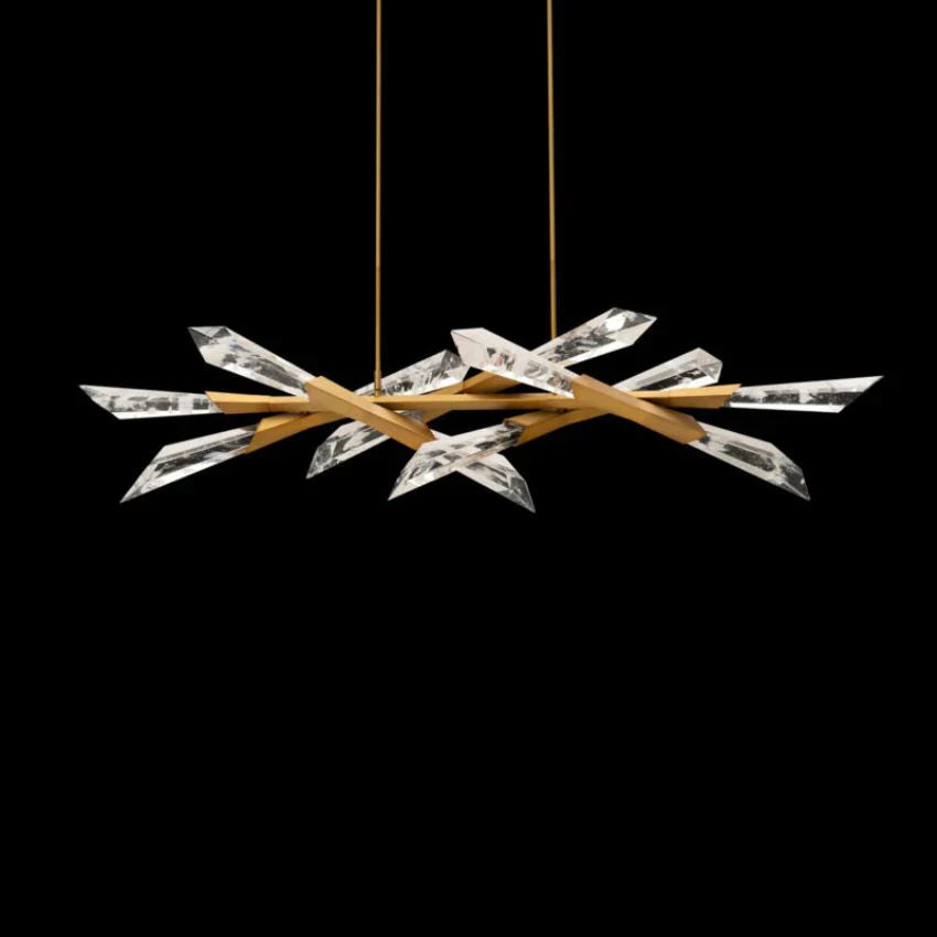 Elyria Rectangular Chandelier 60"