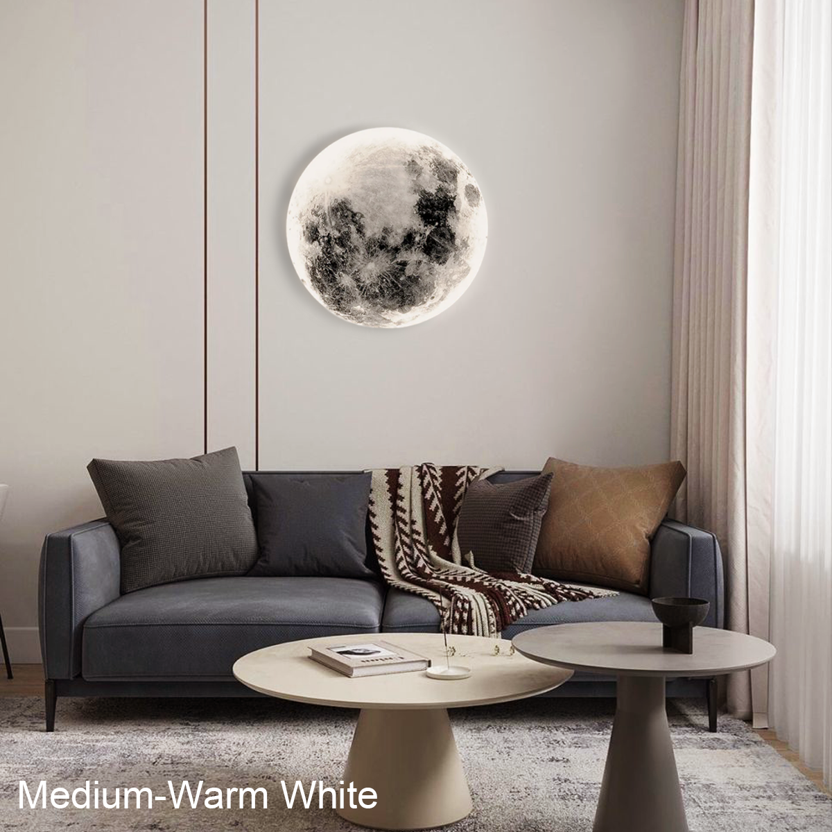Luna LED Wall Lamp - Luna-1-Luxehomezone