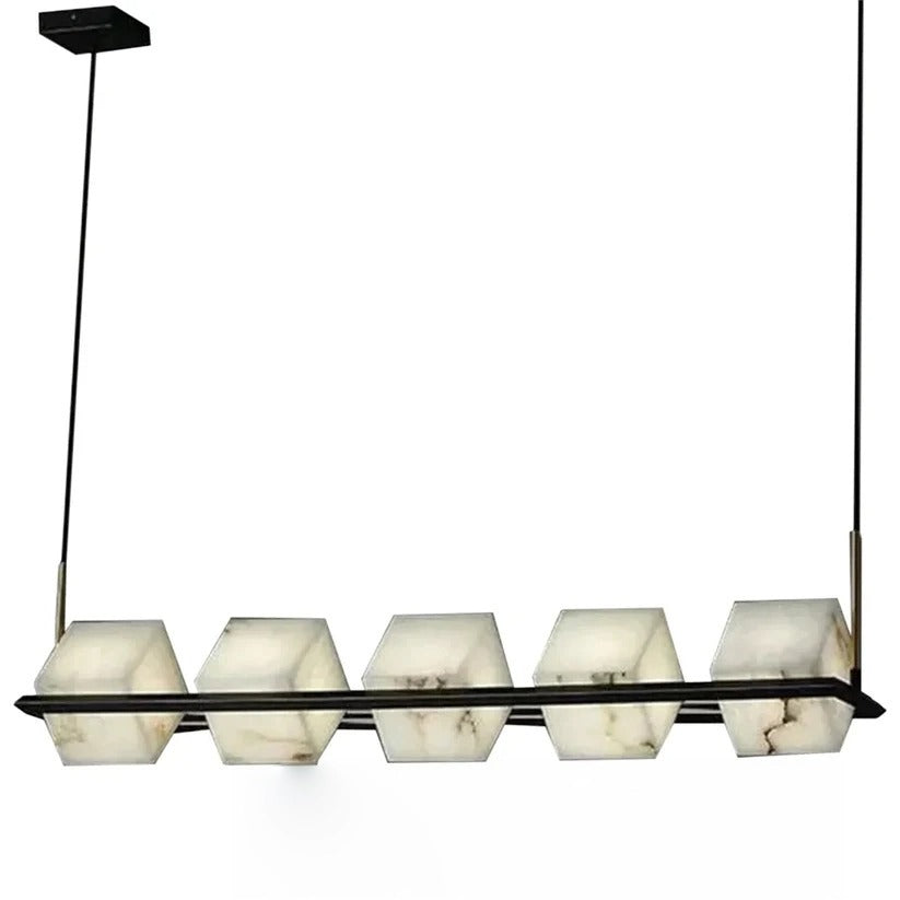 Modern Alabaster Cubic Island Chandelier Kitchen Pendant Lamp - AAAA, Alabaster, Alabaster Chandelier, Alabaster Chandeliers, Alabaster lightings, Alabaster pendant, Alabaster Series, All products, Chandelier, Chandeliers, Dining&Kitchen, Island, Island Chandelier, Living Room, Modern, Pendant, Pendant Light, topalabaster1-1-Luxehomezone